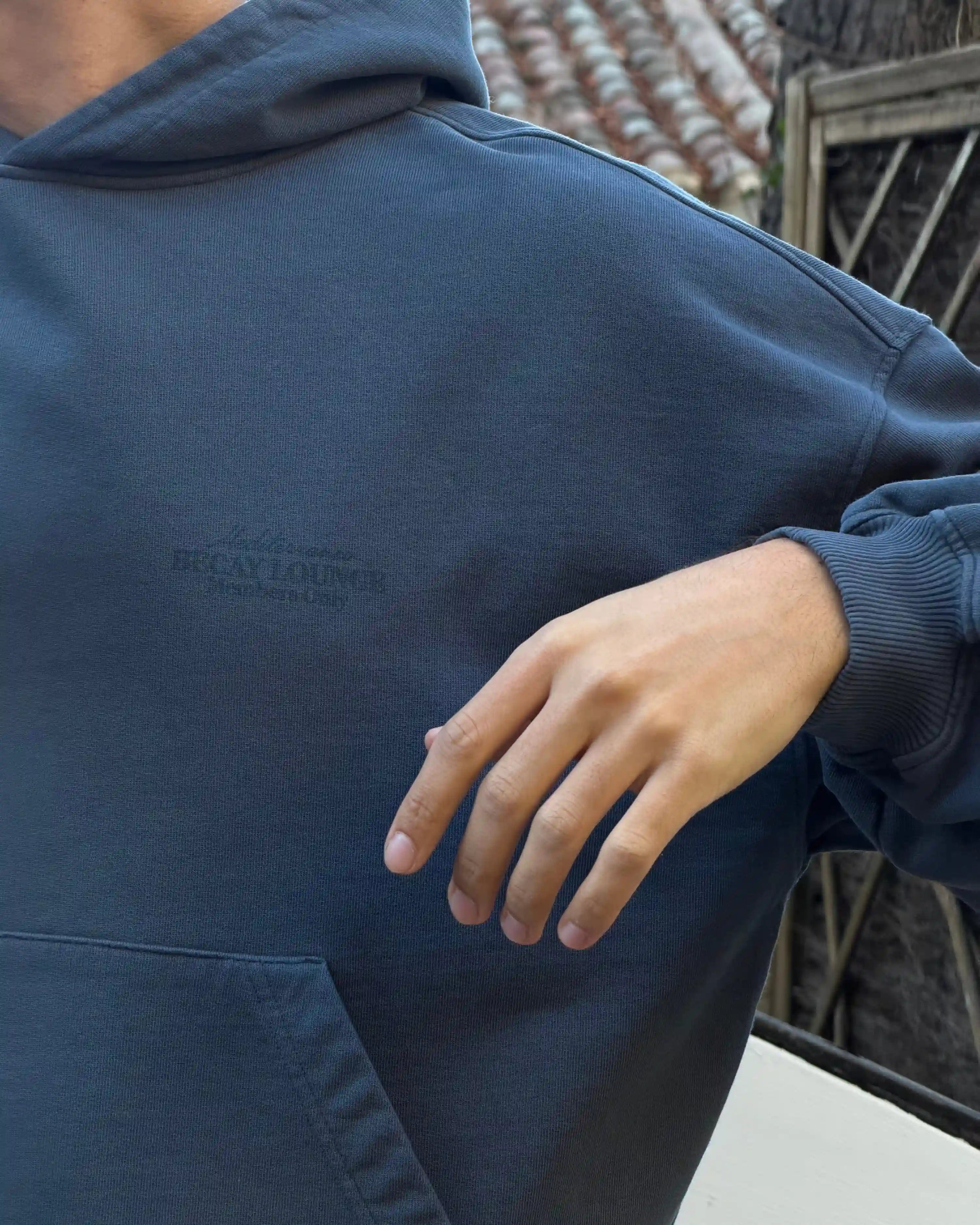 Lounge Hoodie Navy
