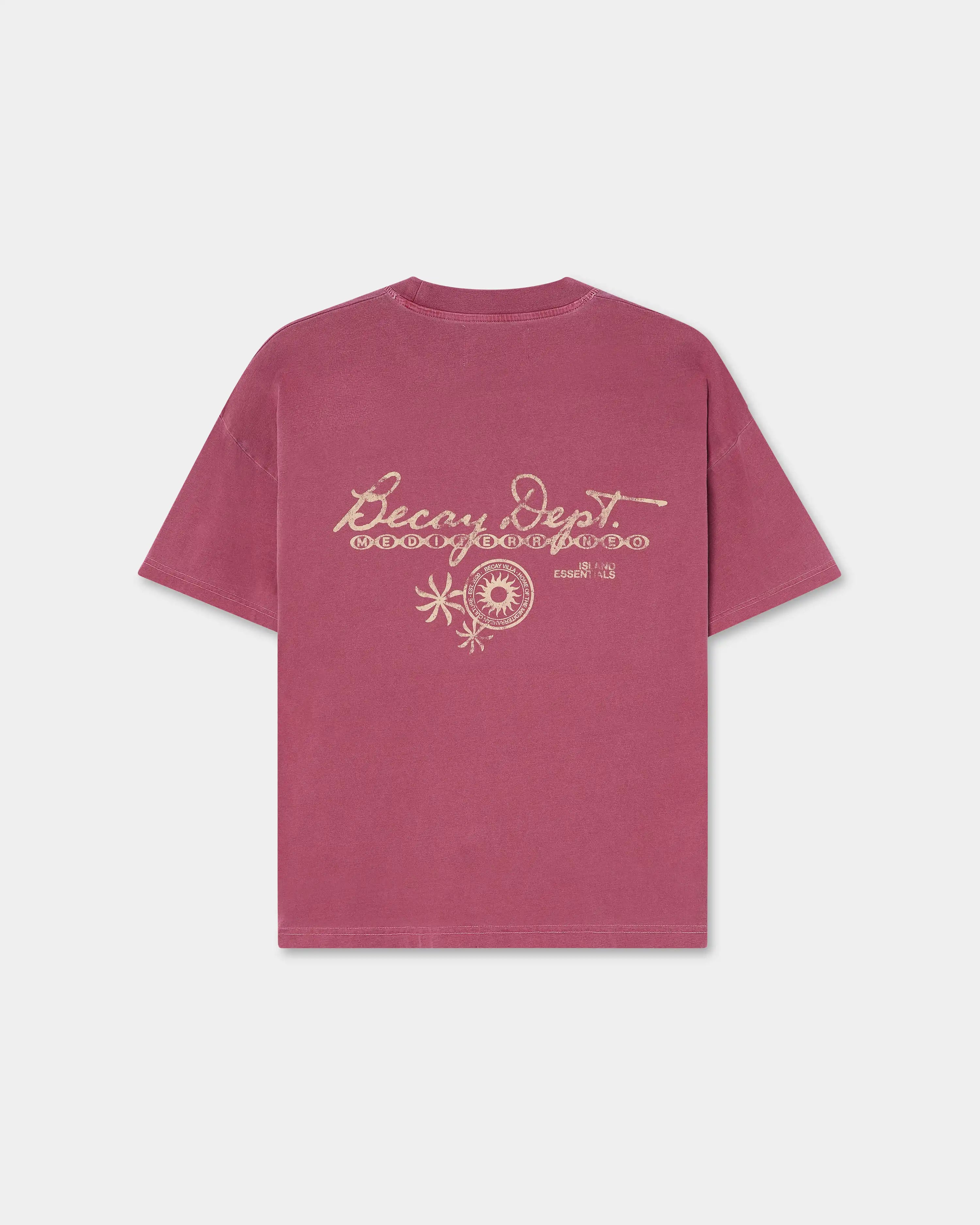 Emblem T-Shirt Maroon