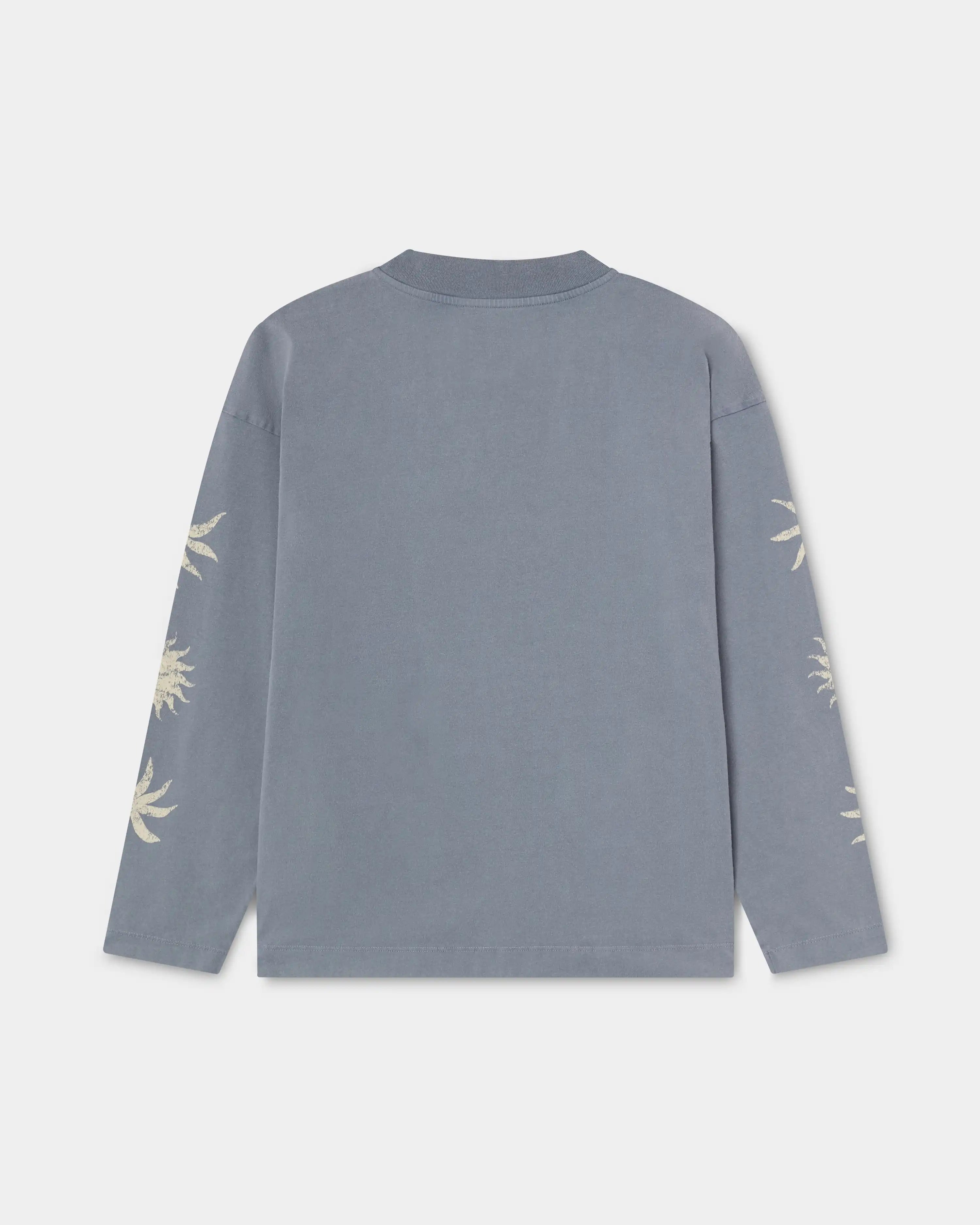 Flowers Longsleeve Grey