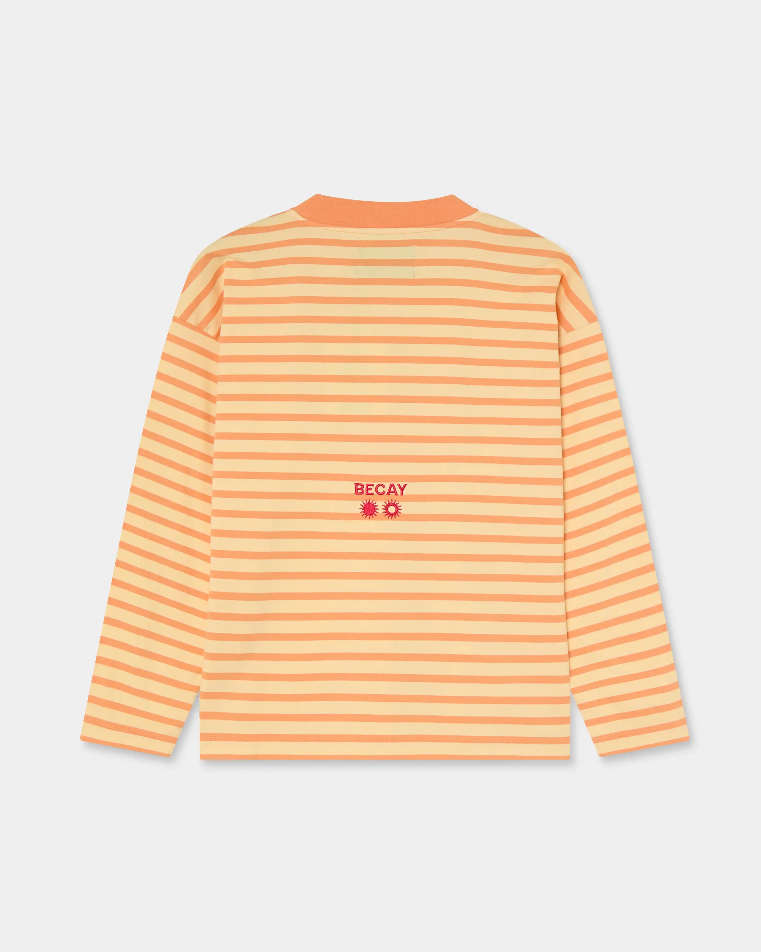 Stripes Longsleeve Yellow & Orange