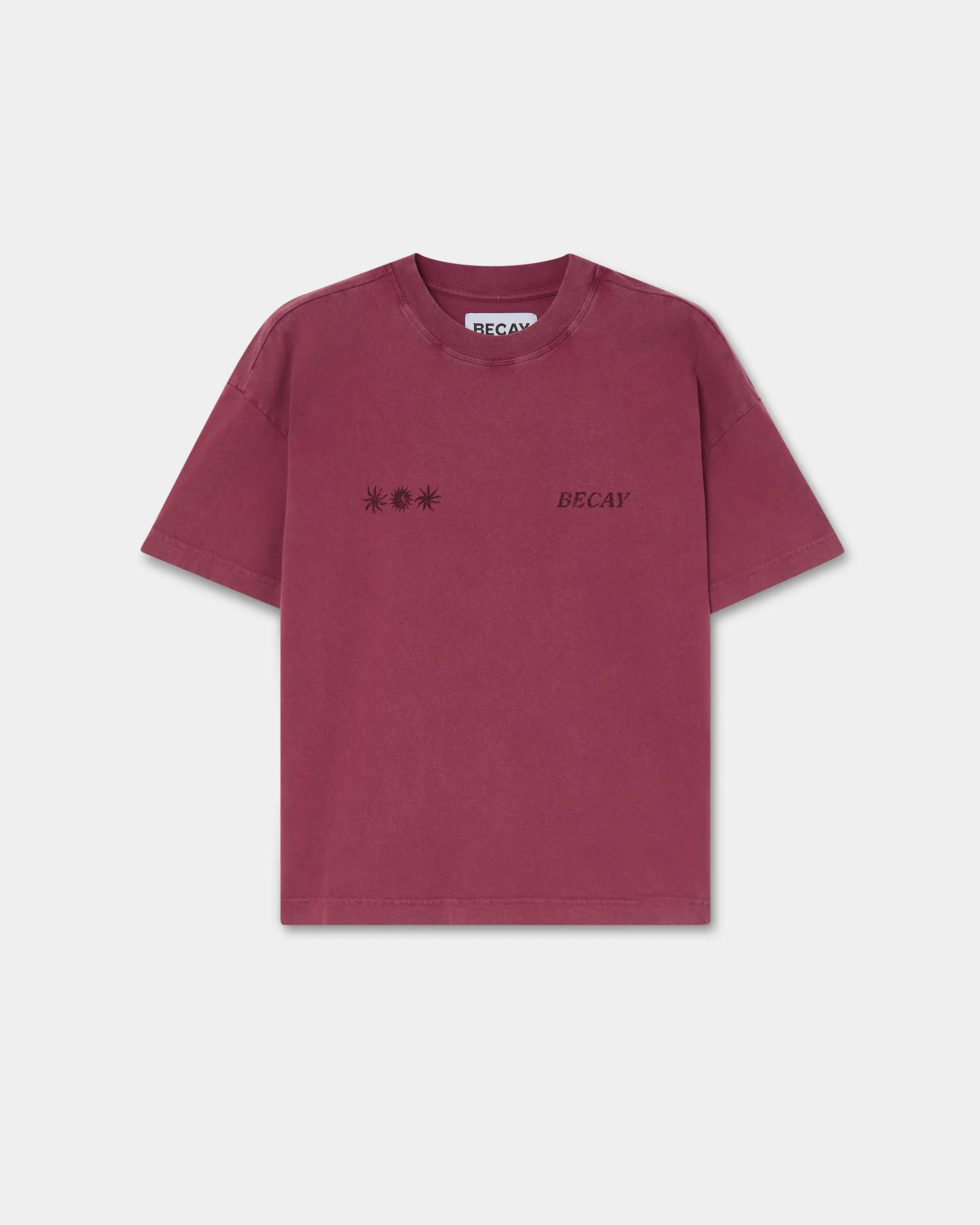Club House T-Shirt Burgundy