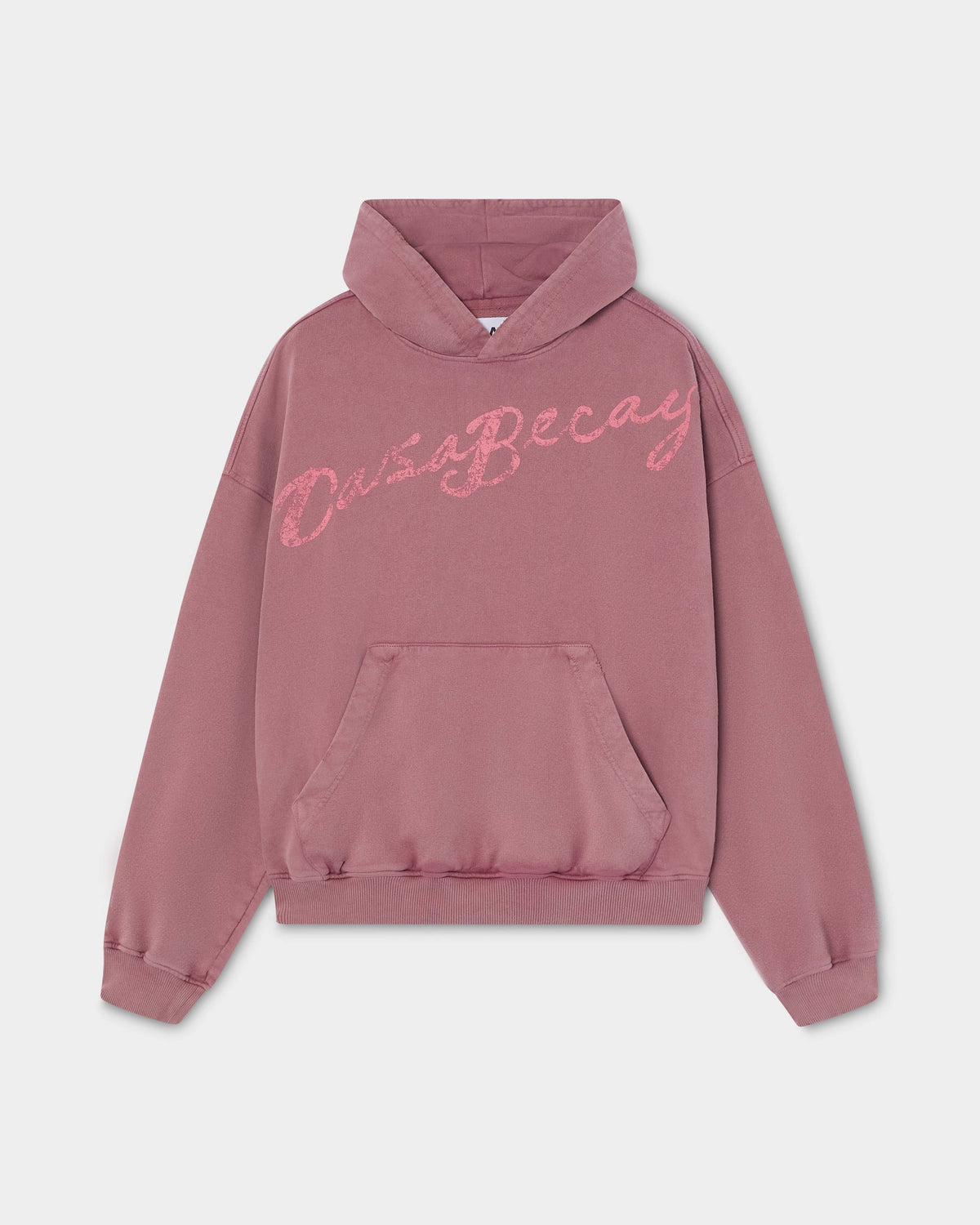 Sudadera con capucha Ciutadella burdeos BECAY