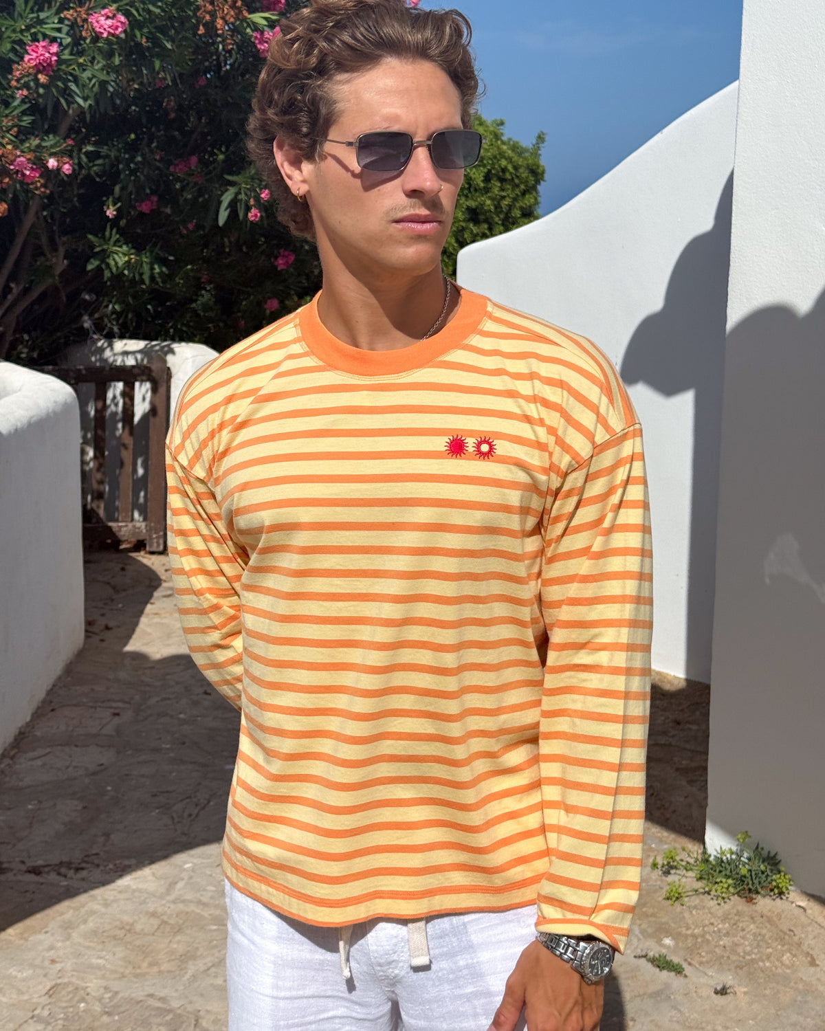 Stripes Longsleeve Yellow & Orange