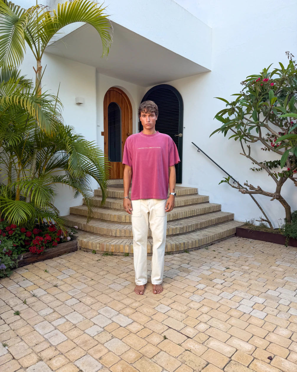 Emblem T-Shirt Maroon