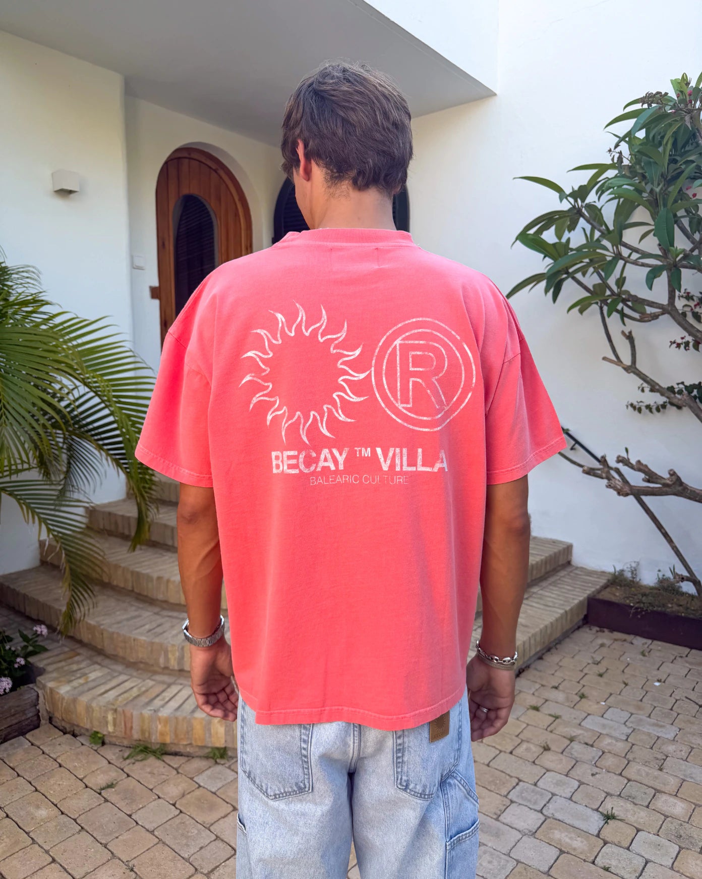 R Club T-Shirt Coral