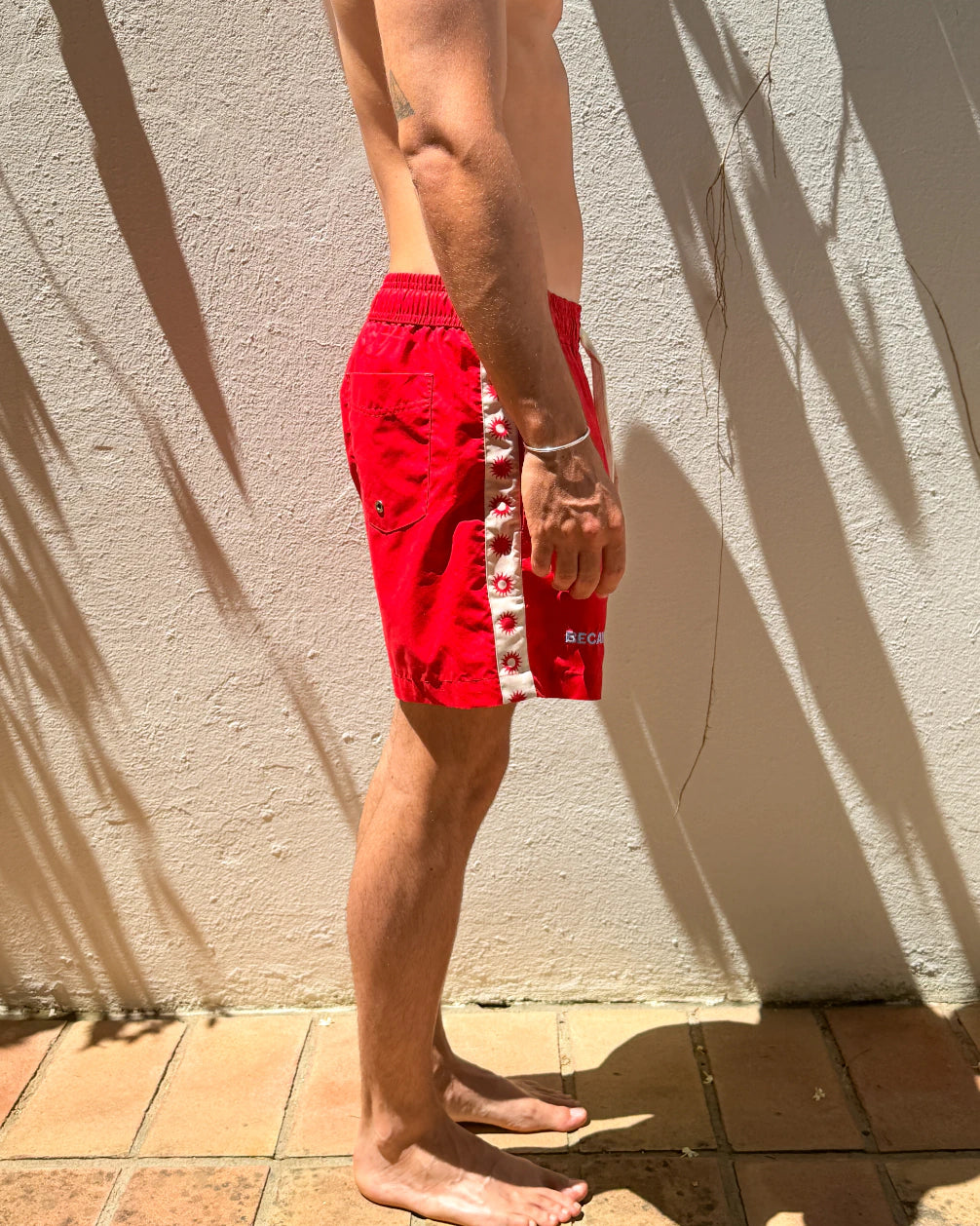 Pasamaneria Swim Trunk Red