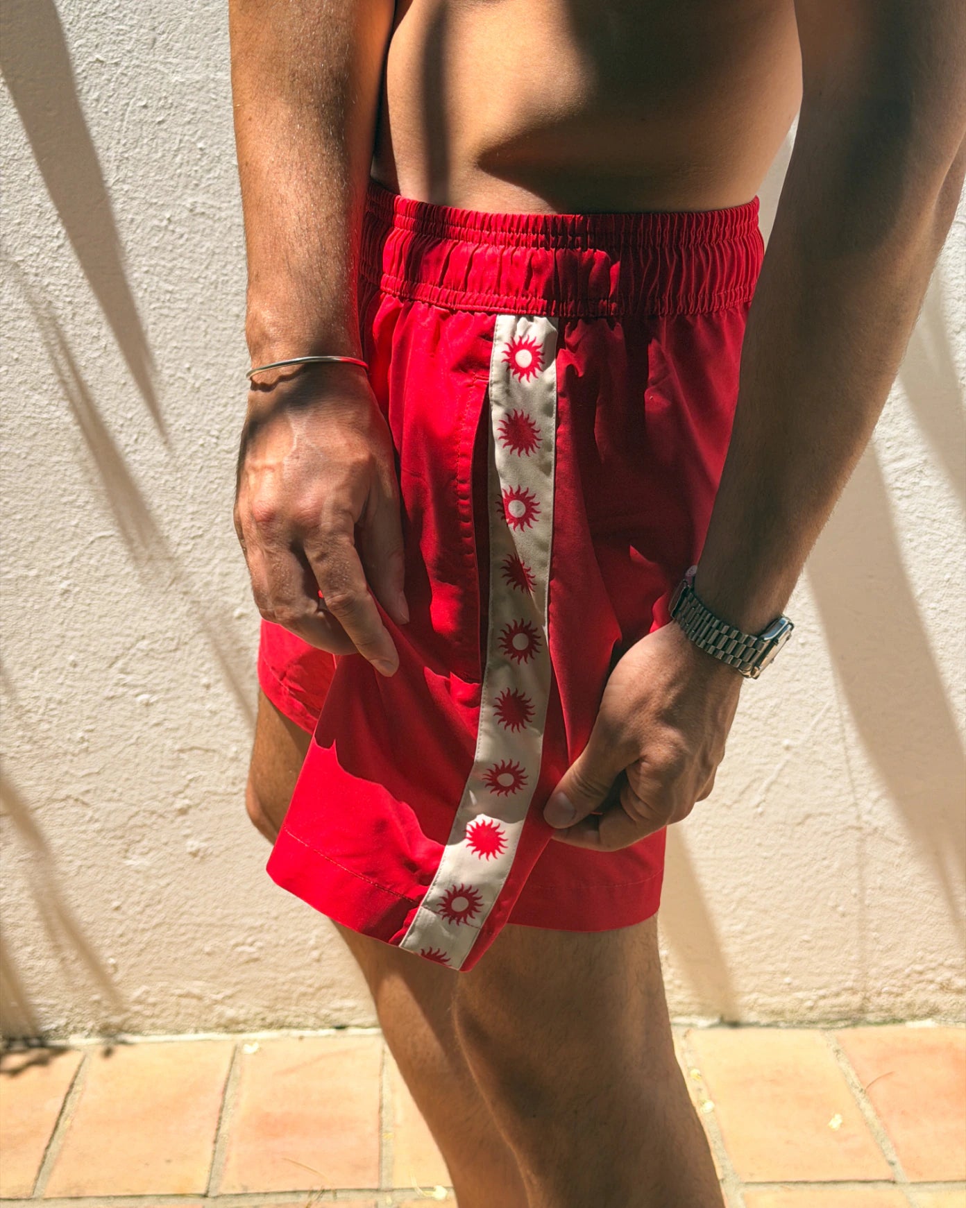 Pasamaneria Swim Trunk Red