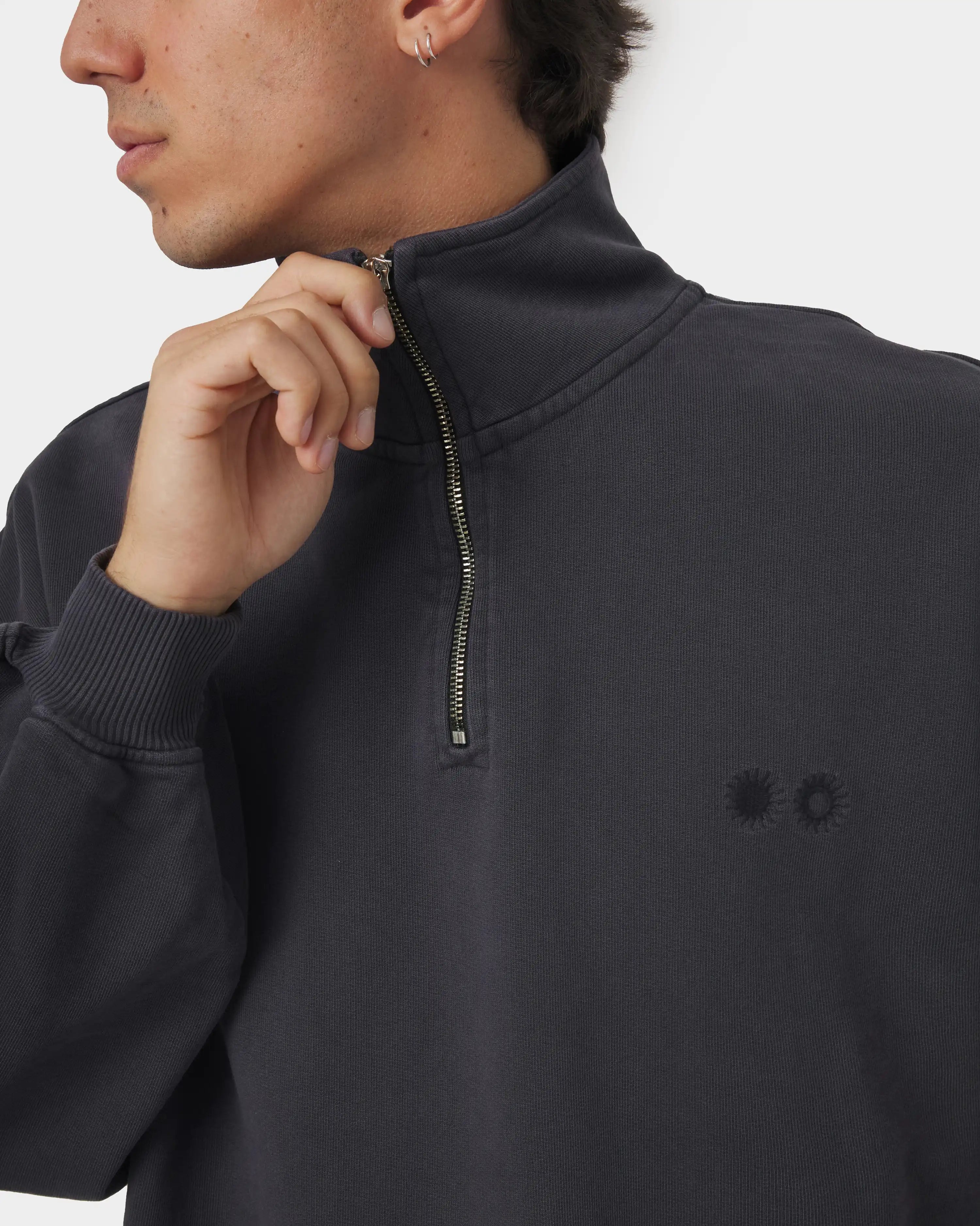 Founder Halfzip Grey