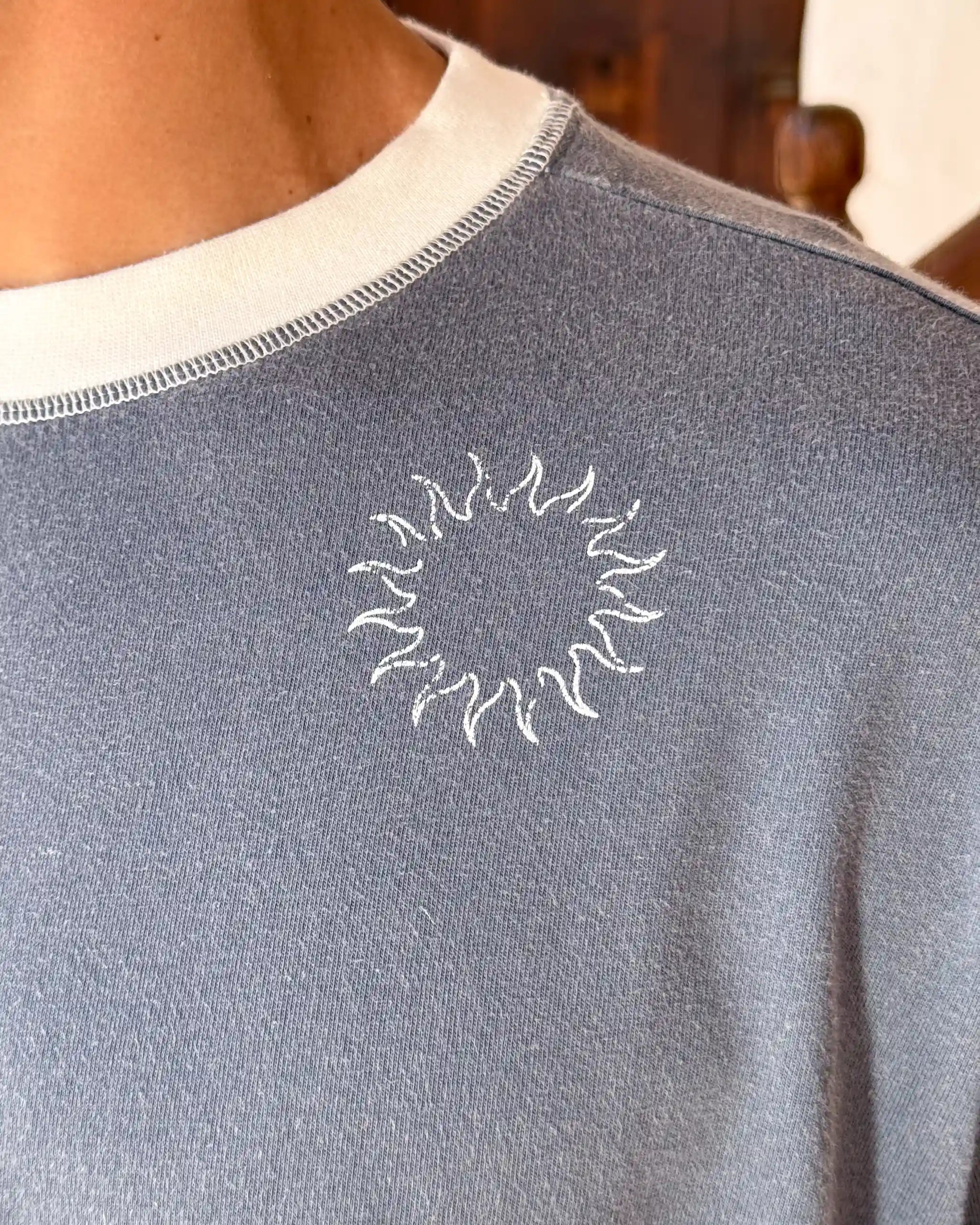 Rib T-Shirt Navy