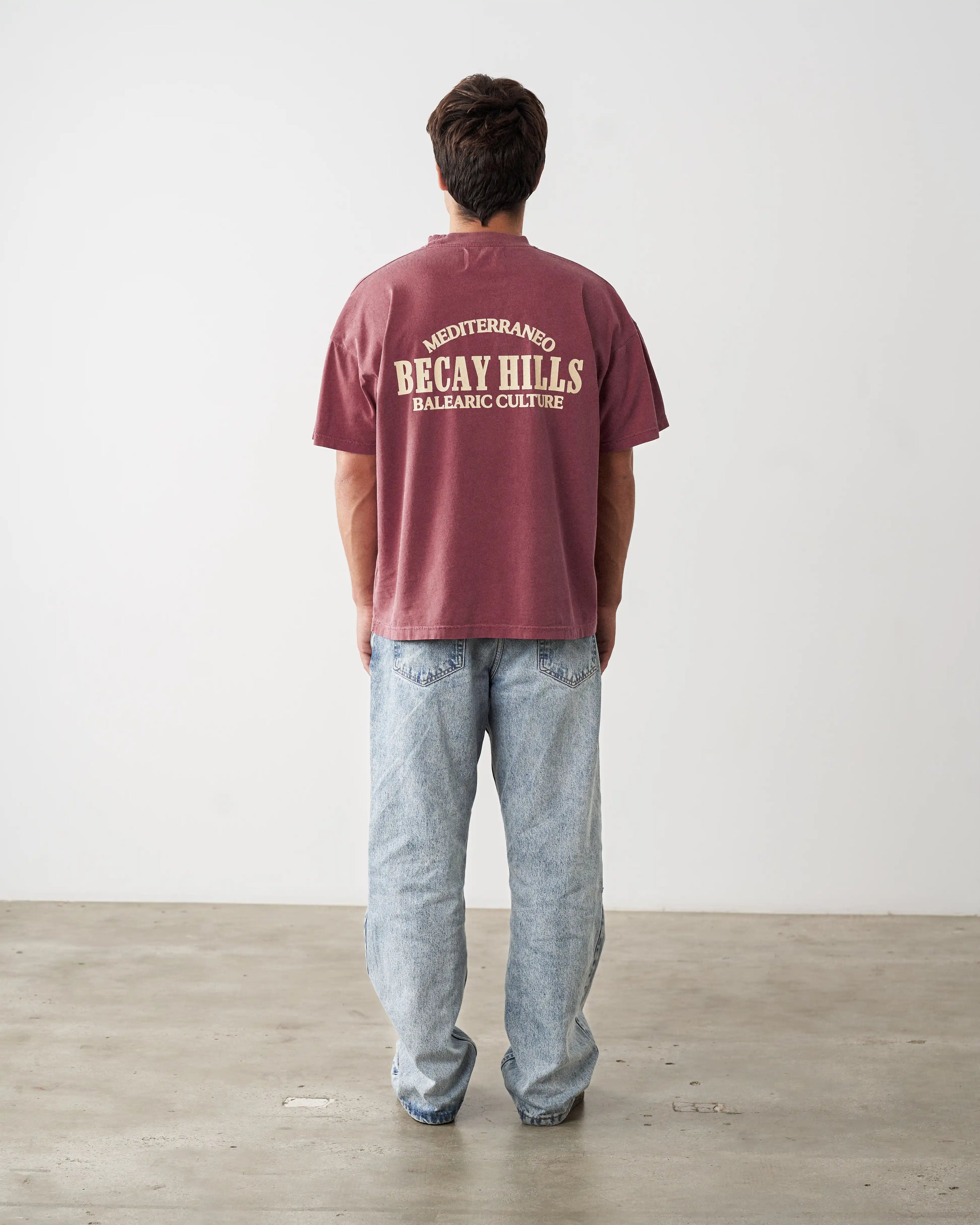 Hills T-Shirt Wine