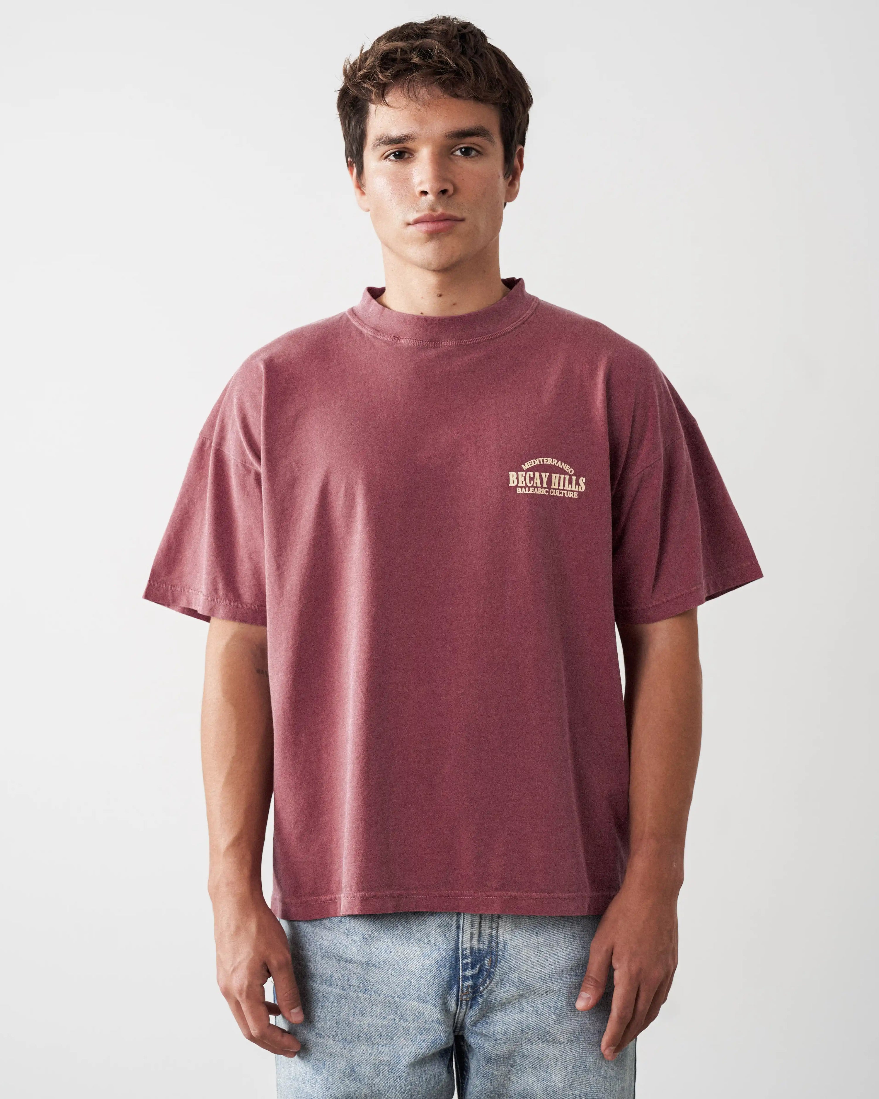 Hills T-Shirt Wine