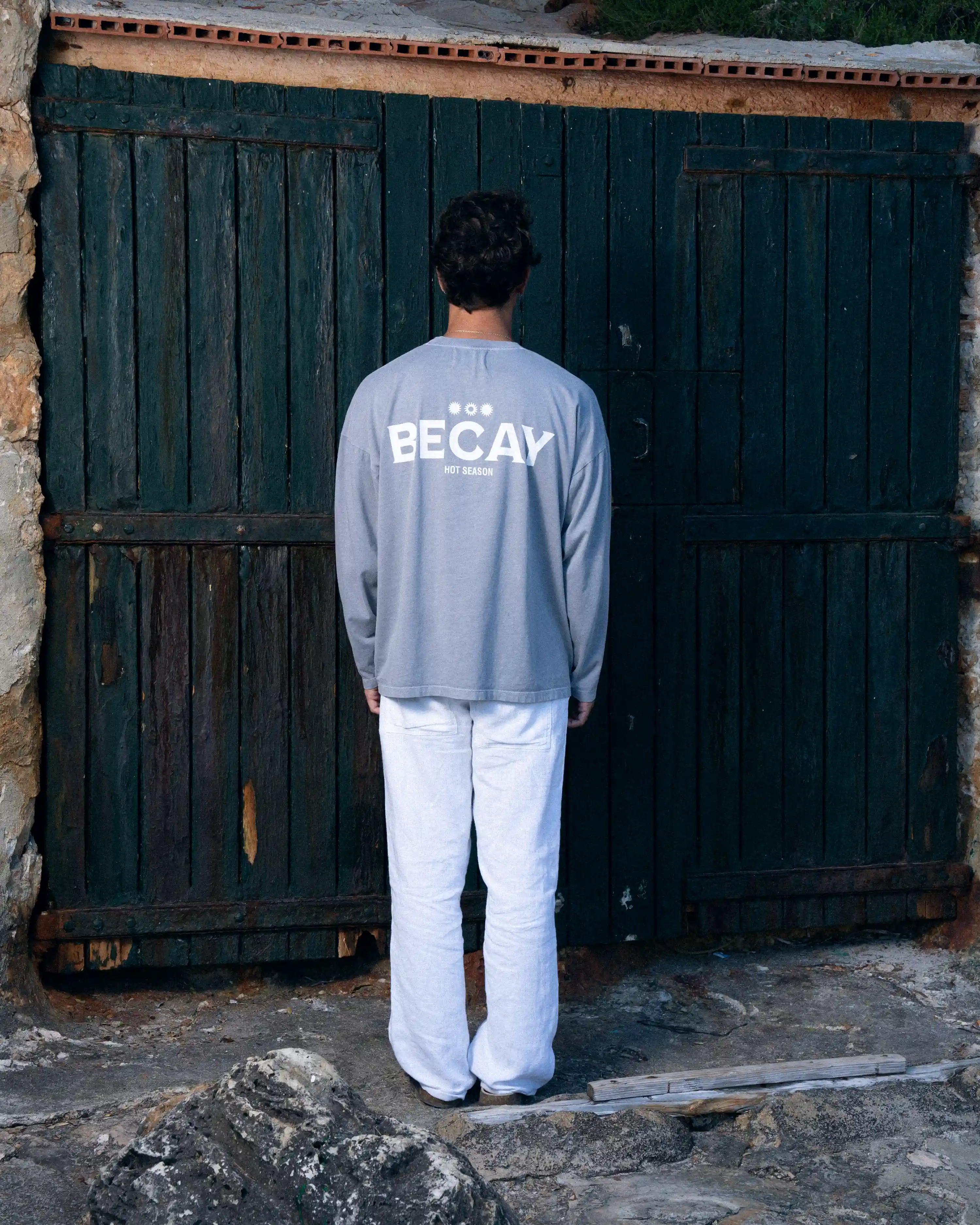 Travis Long Sleeve Grey