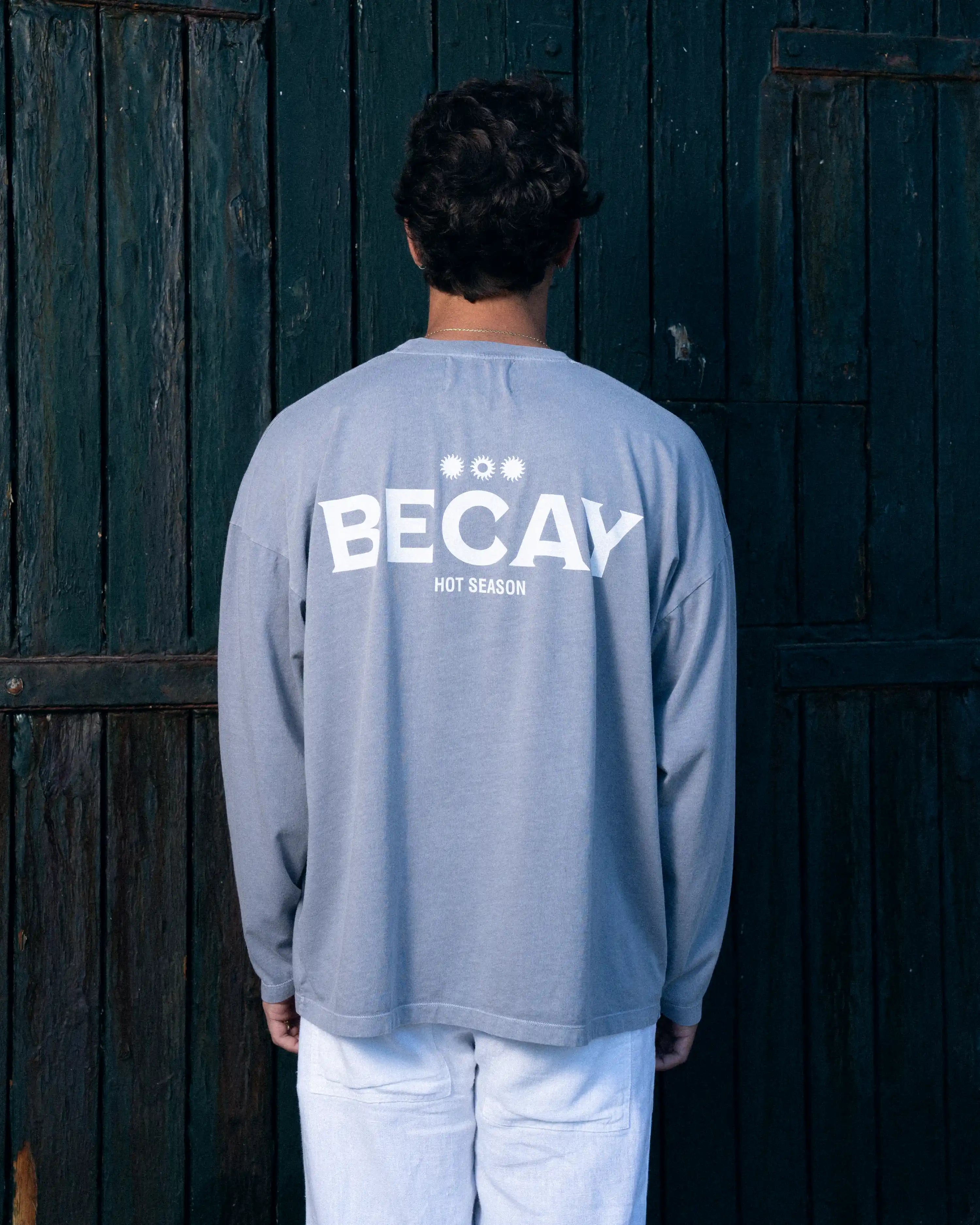 Travis Long Sleeve Grey