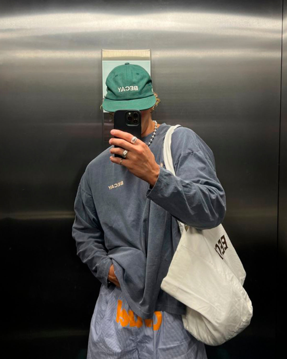 Travis Blue Long Sleeve