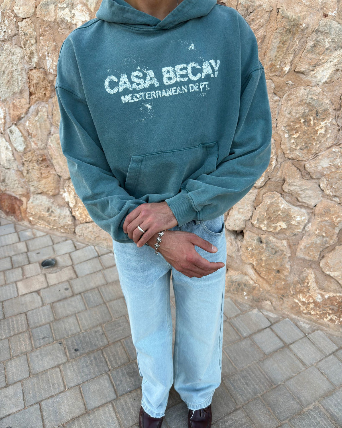 Binibeca Hoodie Green