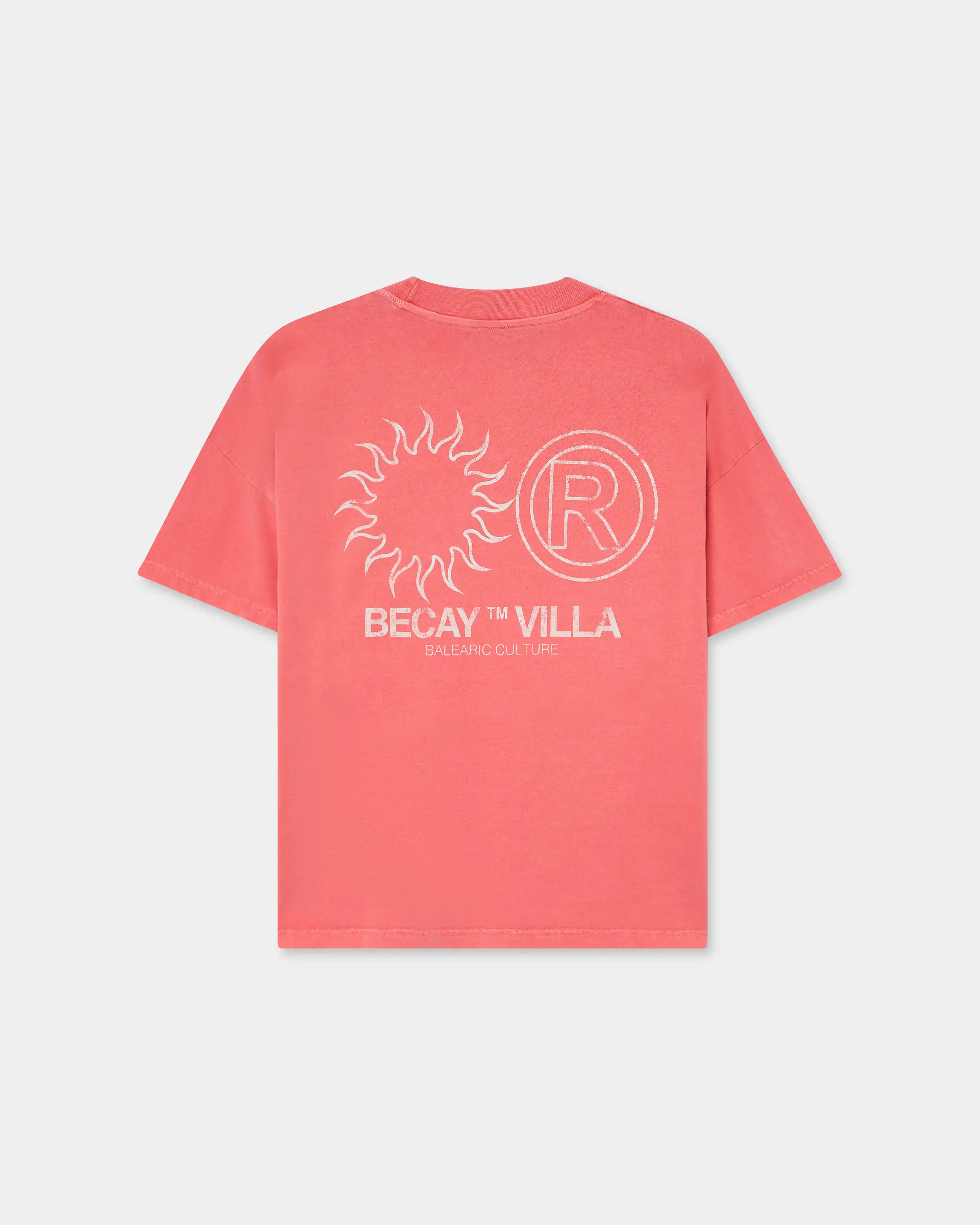 R Club T-Shirt Coral