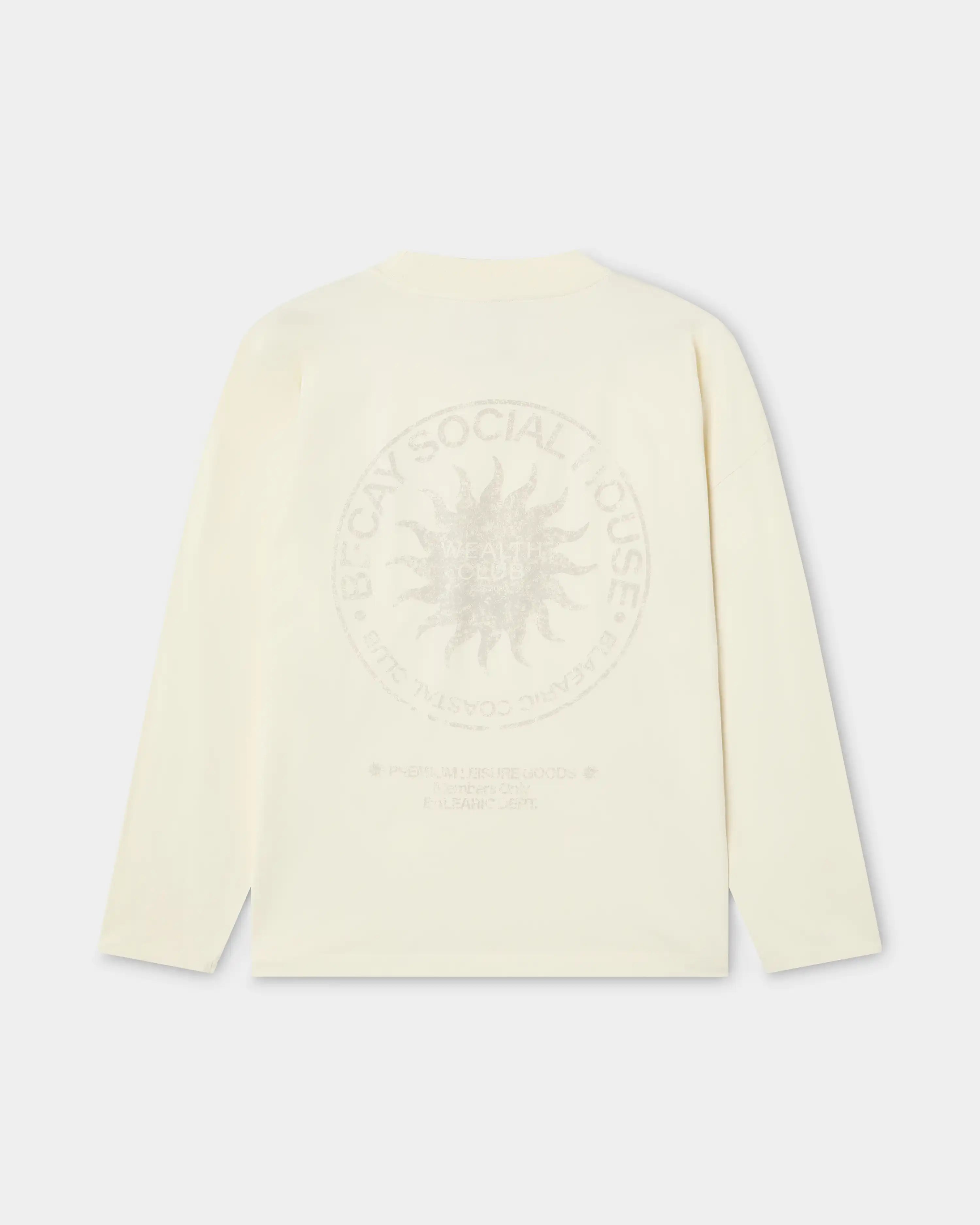 Social House Longsleeve Ecru