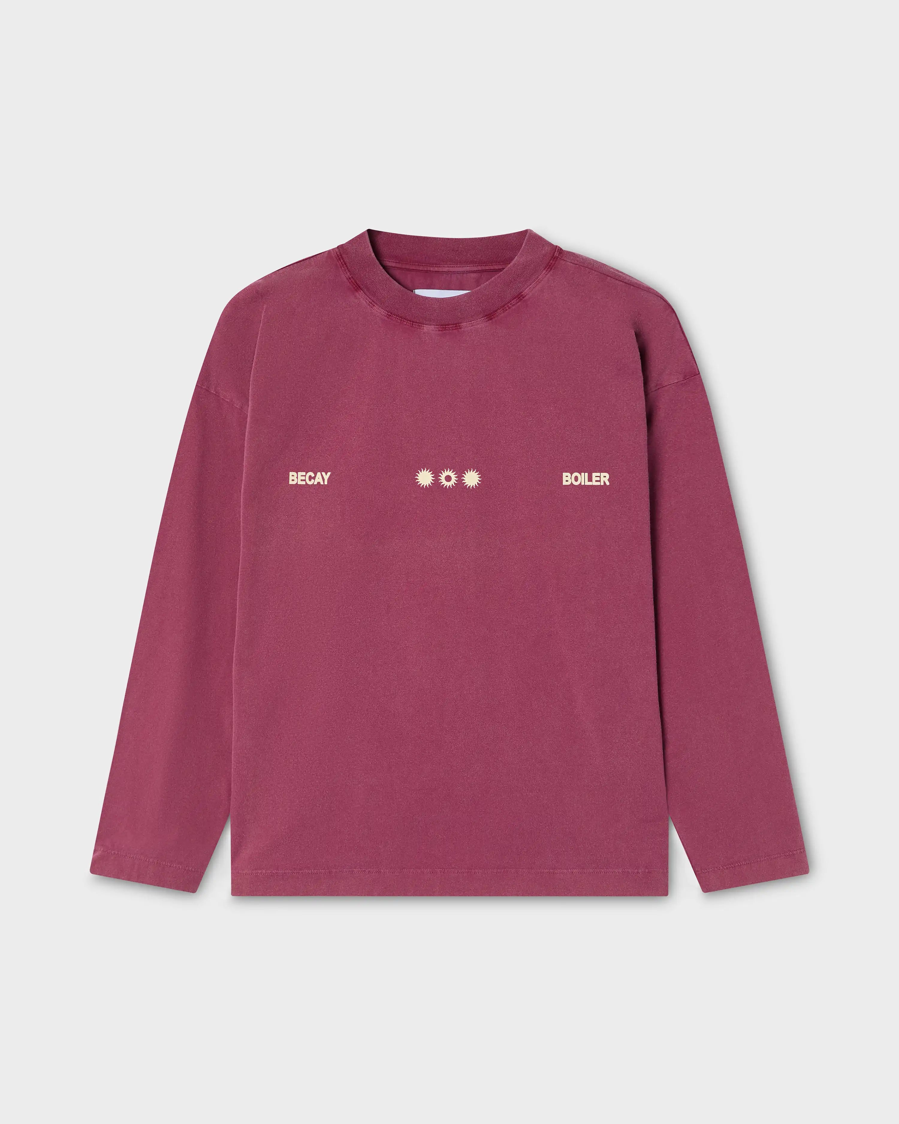 Ibiza 99 Longsleeve Burgundy