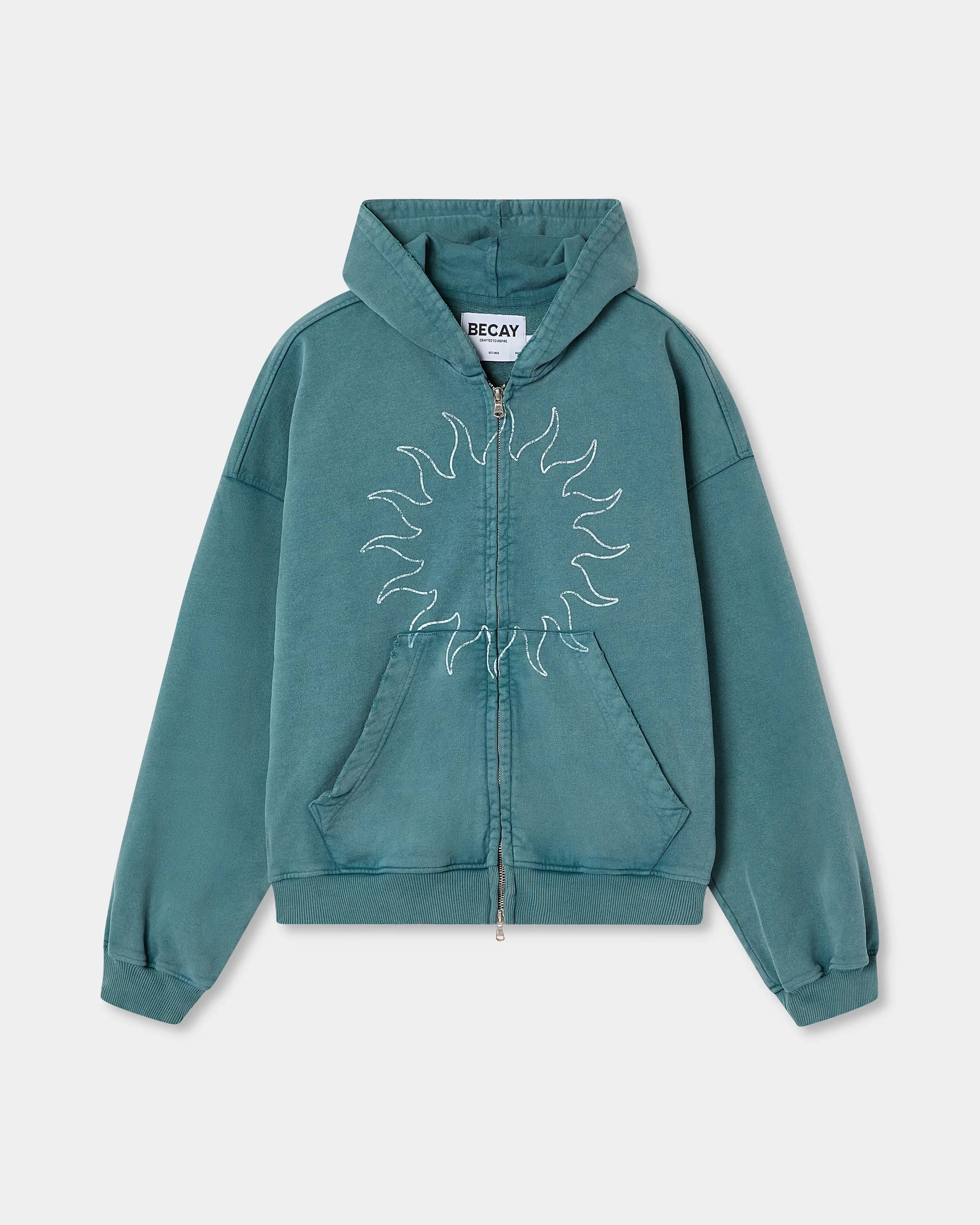 Bigsun Full Zip Green