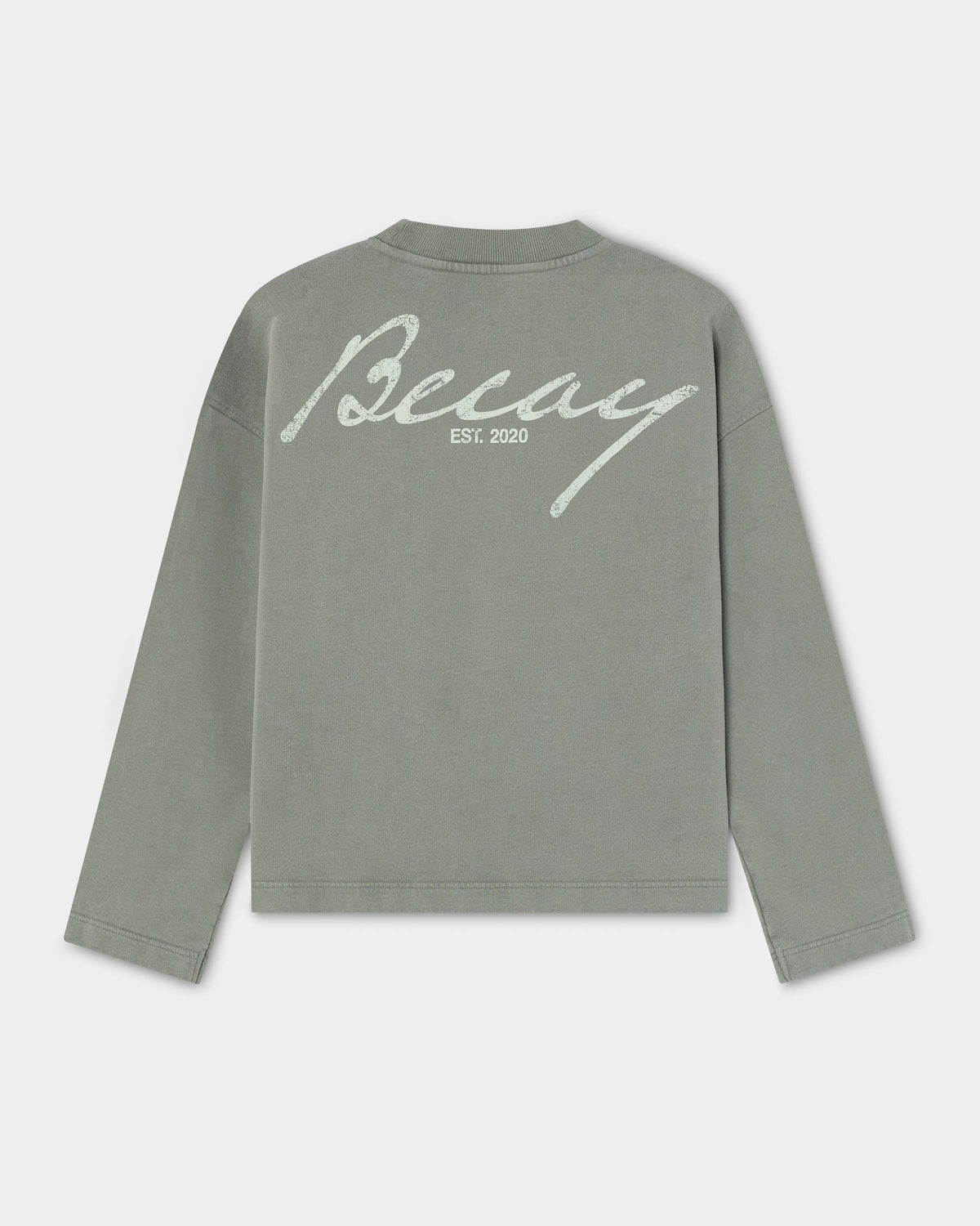 Sudadera sin capucha Marea verde BECAY
