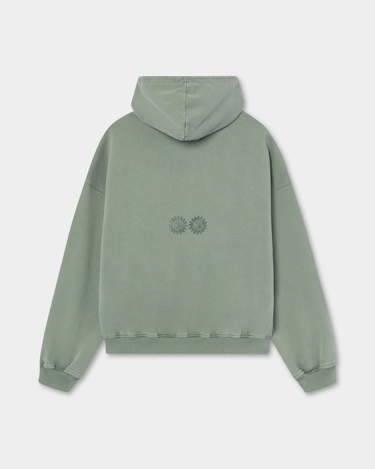 Sudadera con capucha Ripped verde BECAY