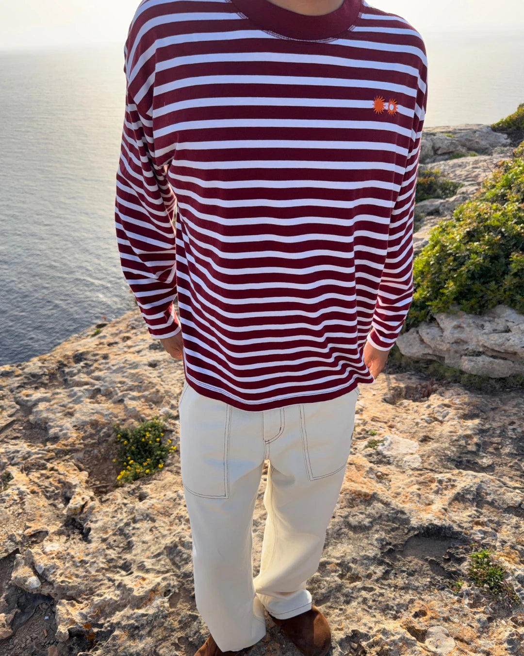 Stripes Burgundy Longsleeve