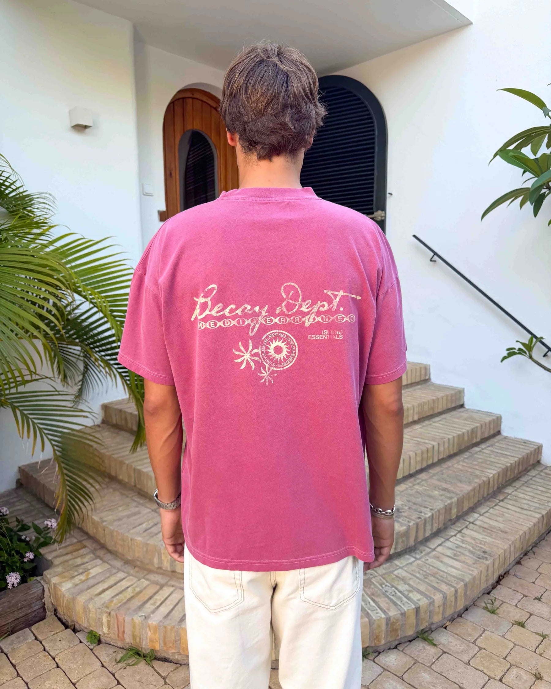 Emblem T-Shirt Maroon