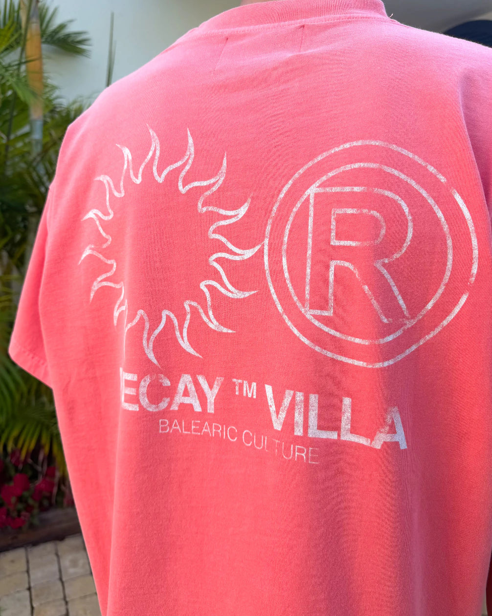 R Club T-Shirt Coral