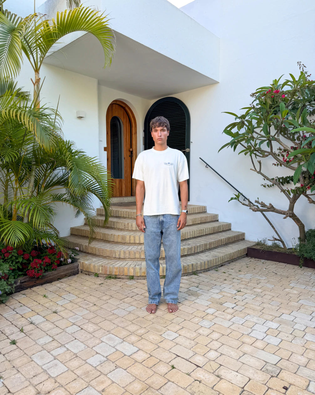 Nautica T-Shirt Cream