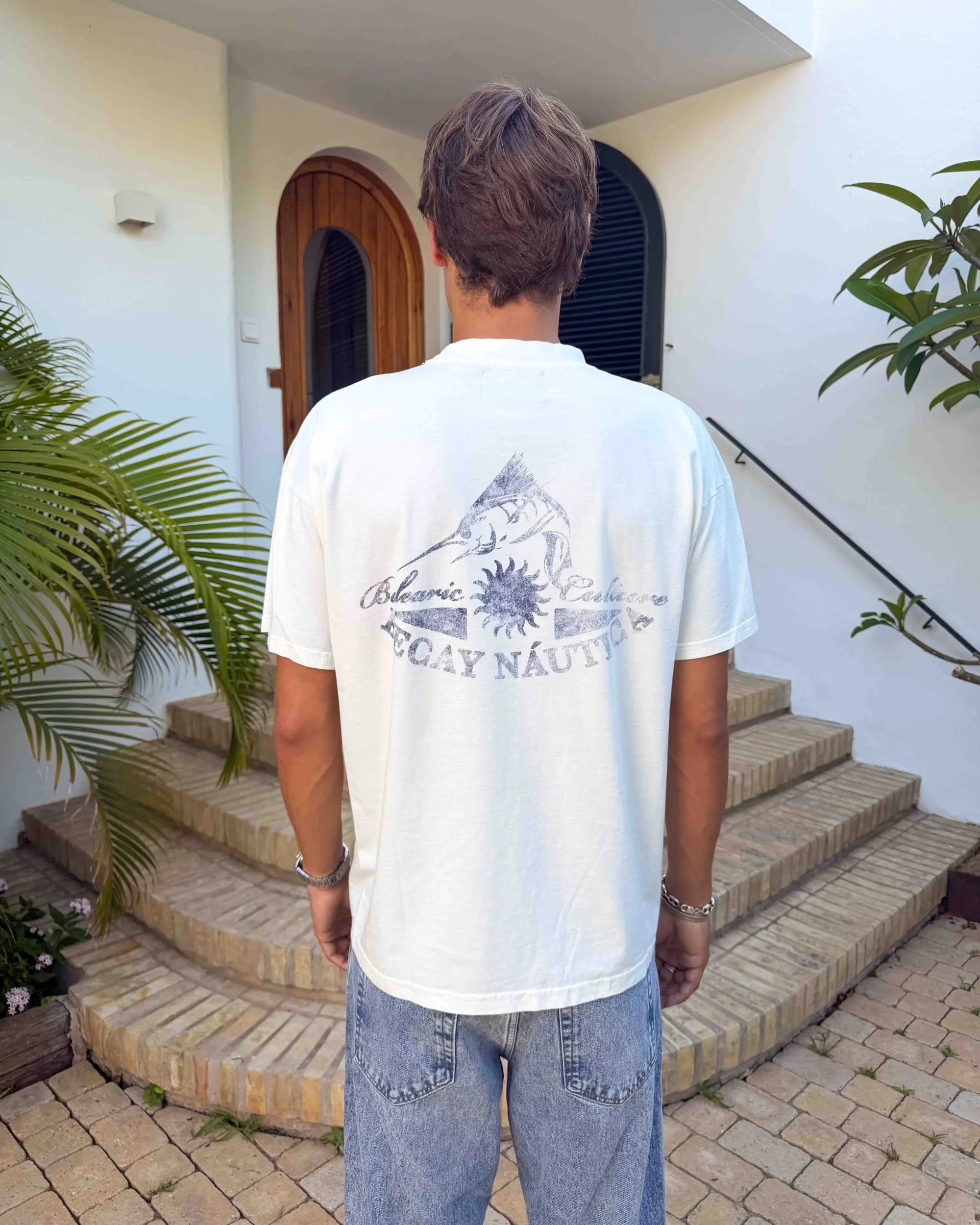 Nautica T-Shirt Cream