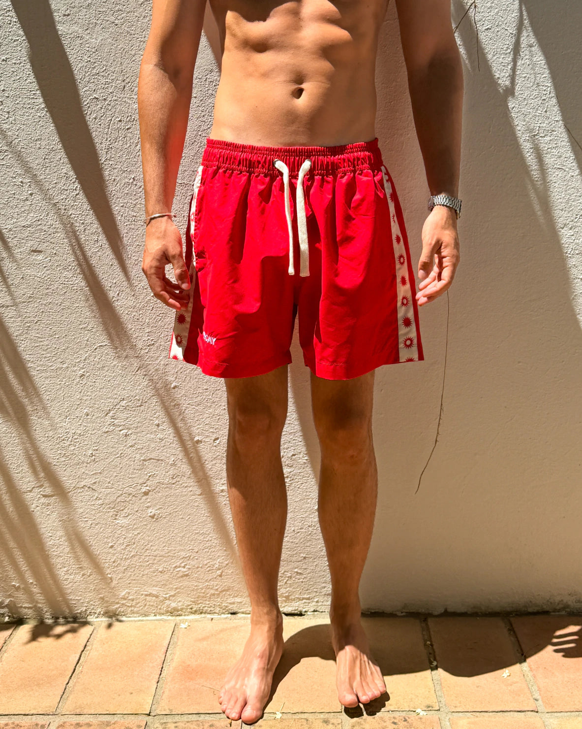 Pasamaneria Swim Trunk Red