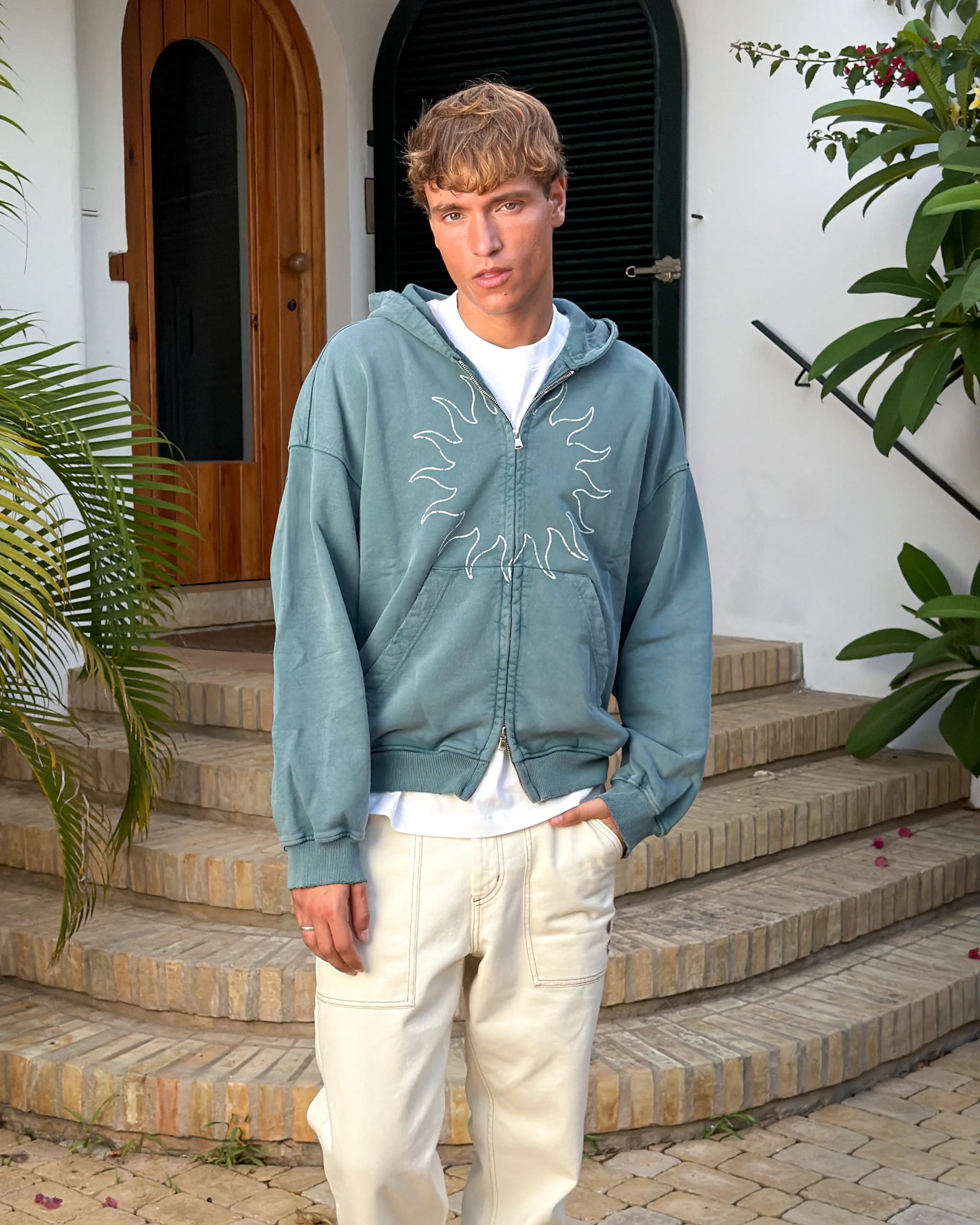 Bigsun Full Zip Green