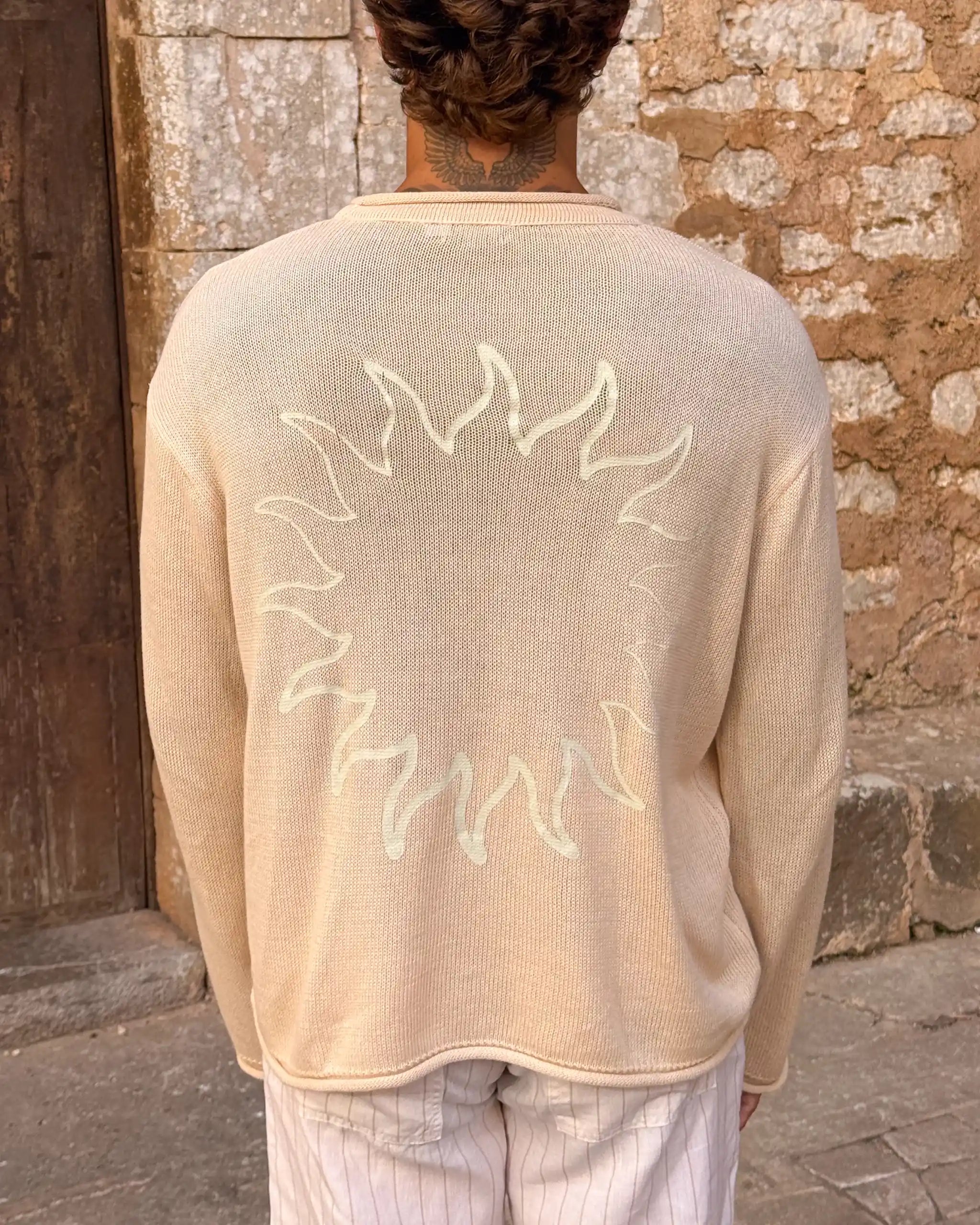 Nautica Pullover Ecru