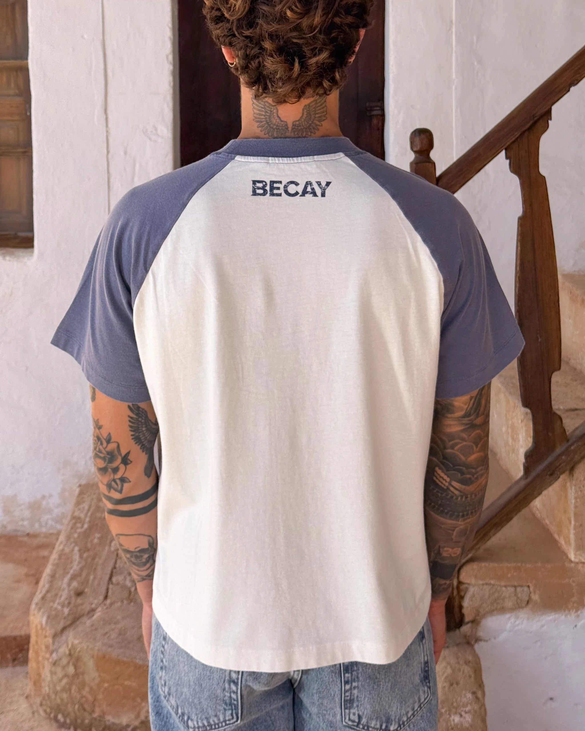 Retro T-Shirt Ecru