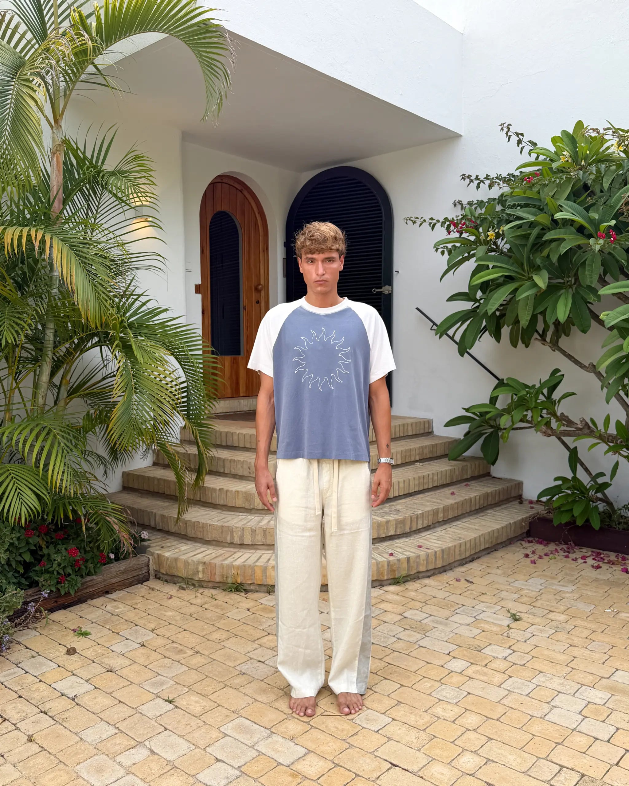 Retro T-Shirt Blue