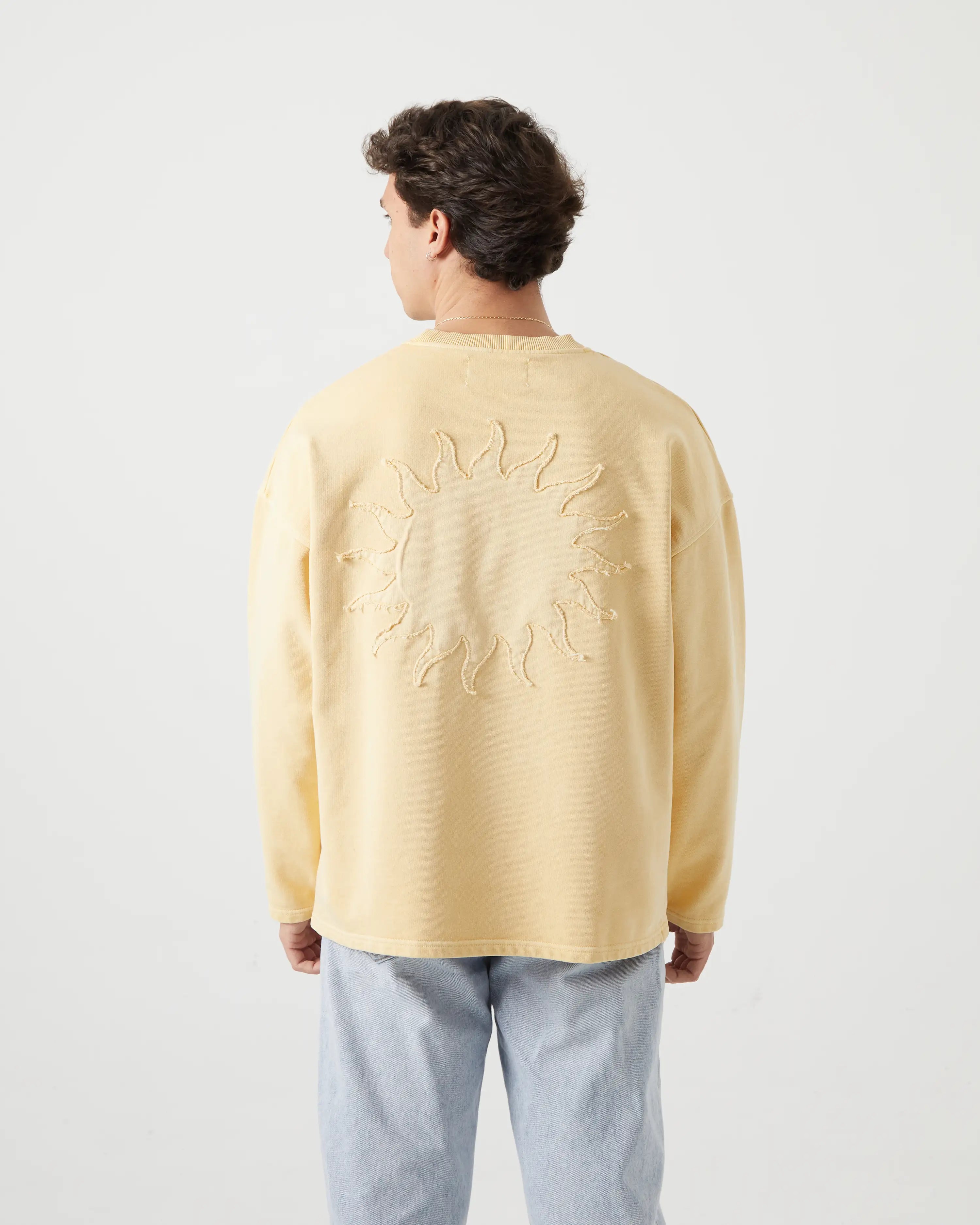 Sun Crewneck Yellow