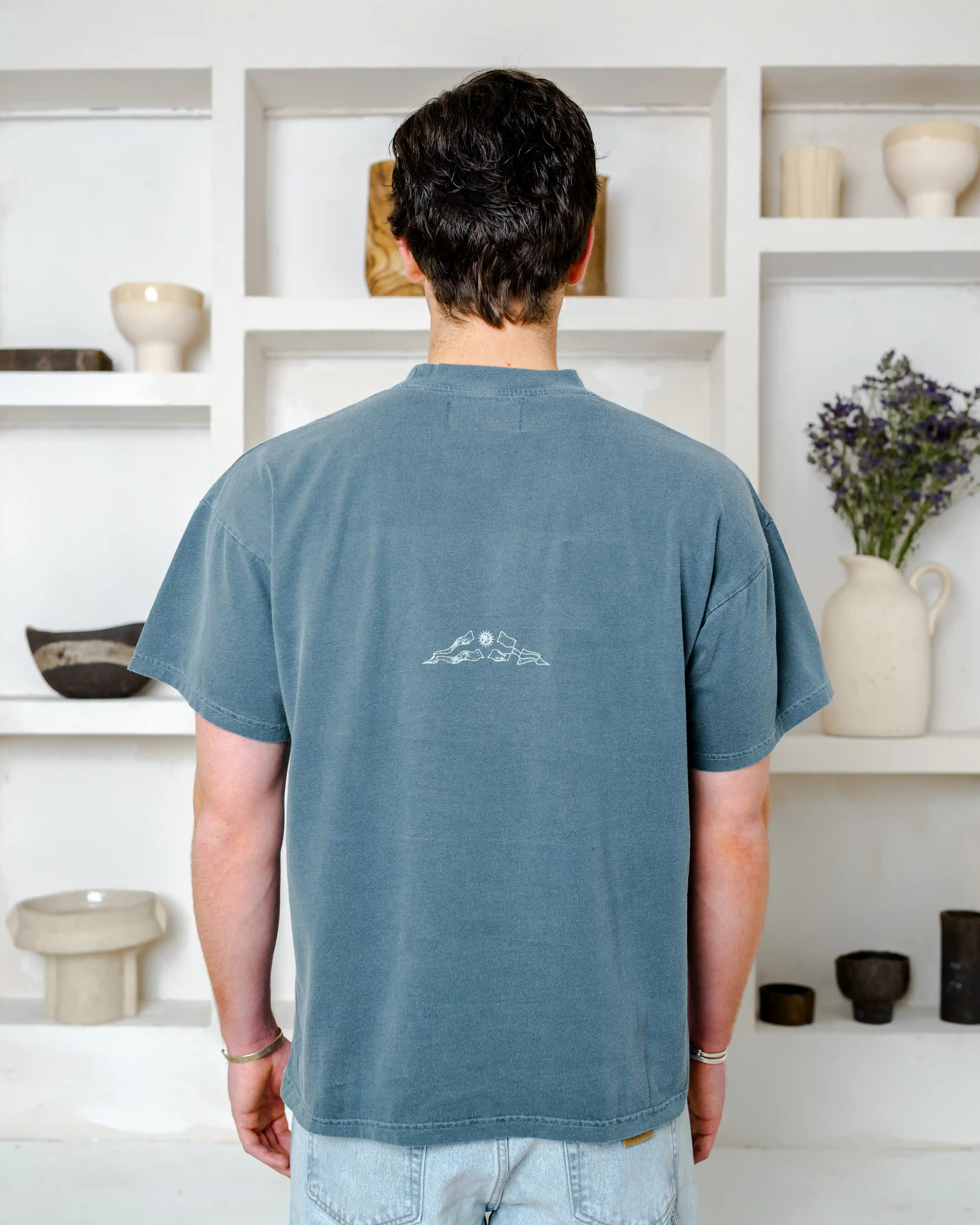 Flags T-Shirt Green