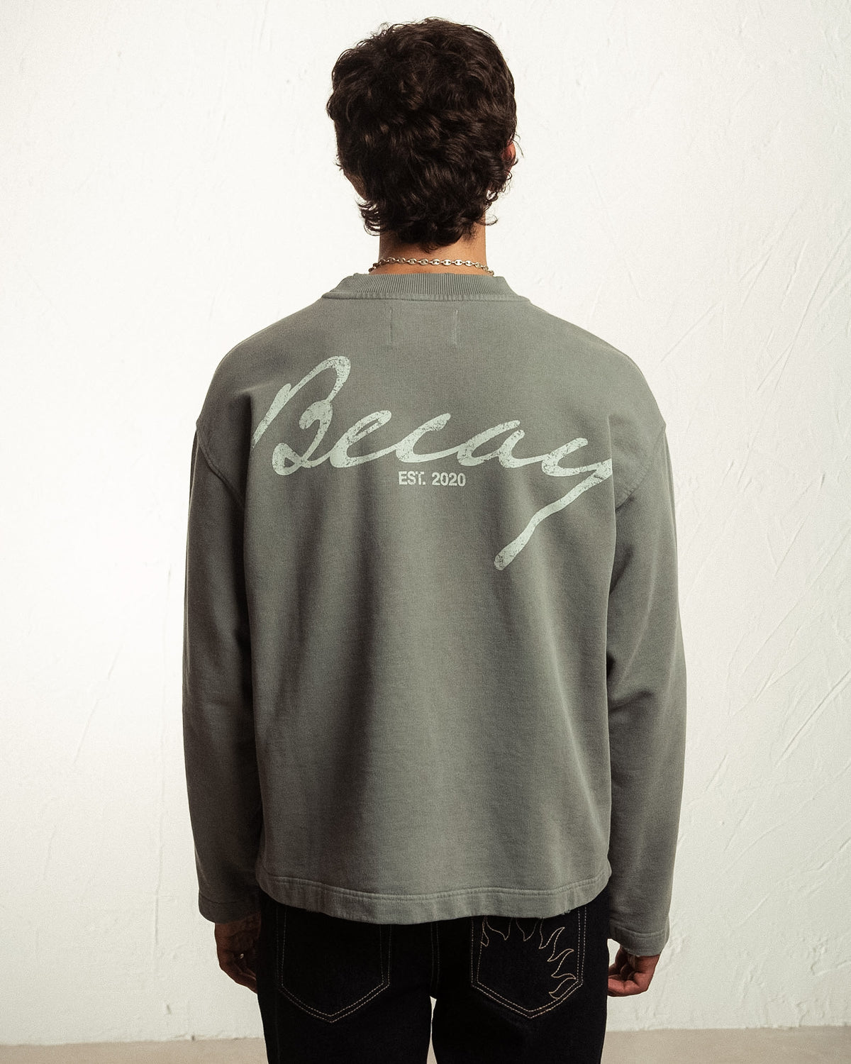 Sudadera sin capucha Marea verde BECAY