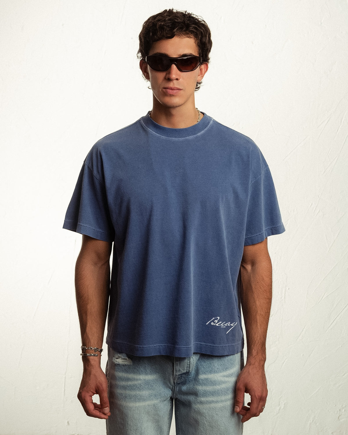 Camiseta Marea azul marino BECAY