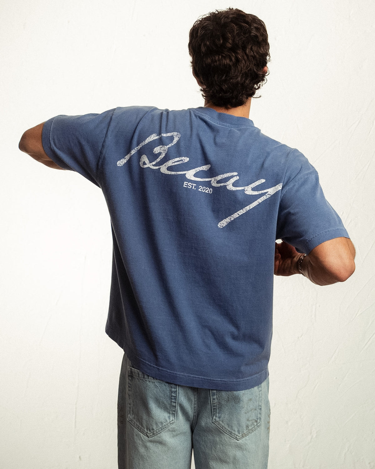 Camiseta Marea azul marino BECAY