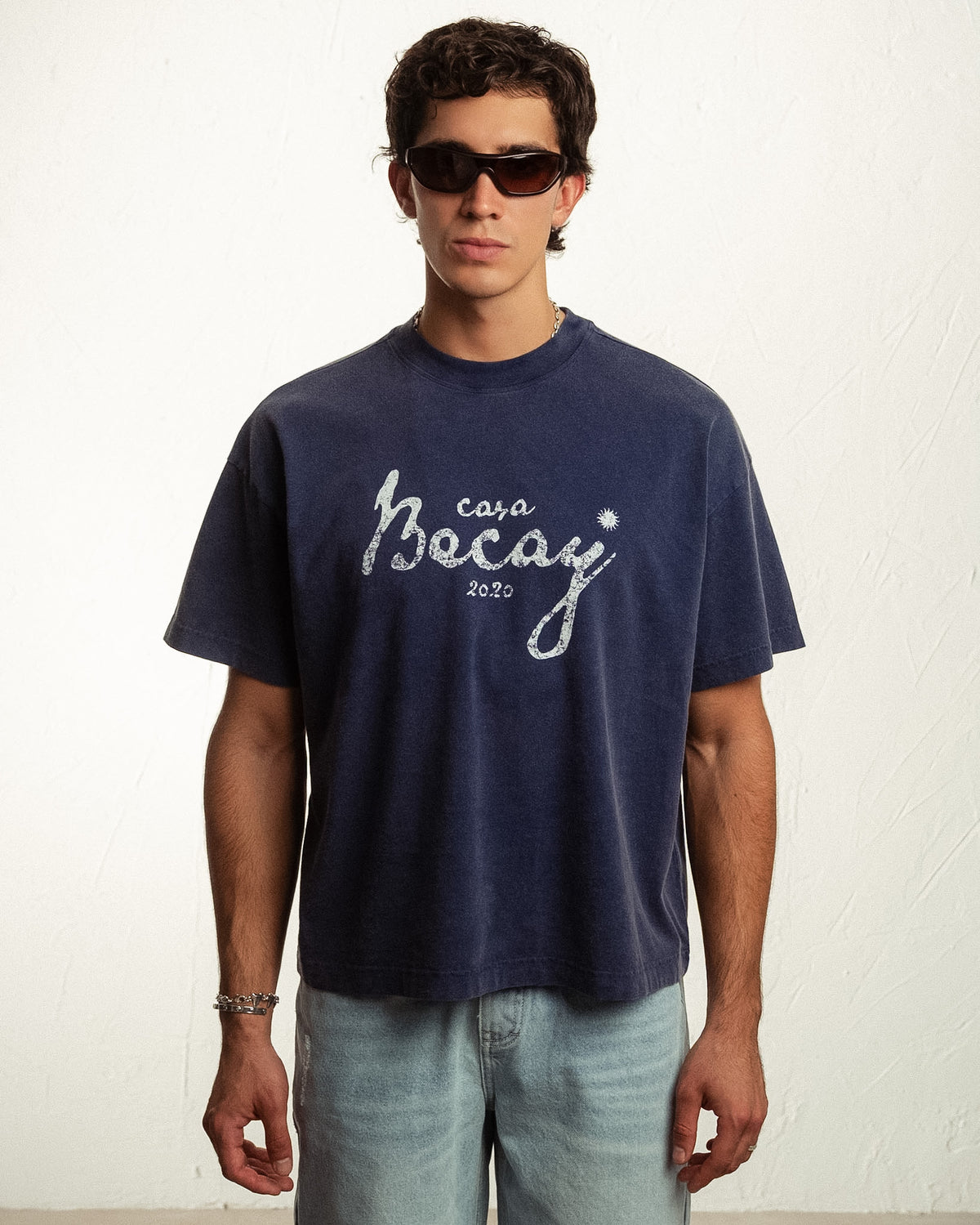 Camiseta Sineu azul marino BECAY