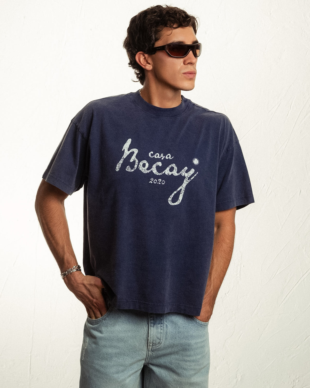Camiseta Sineu azul marino BECAY