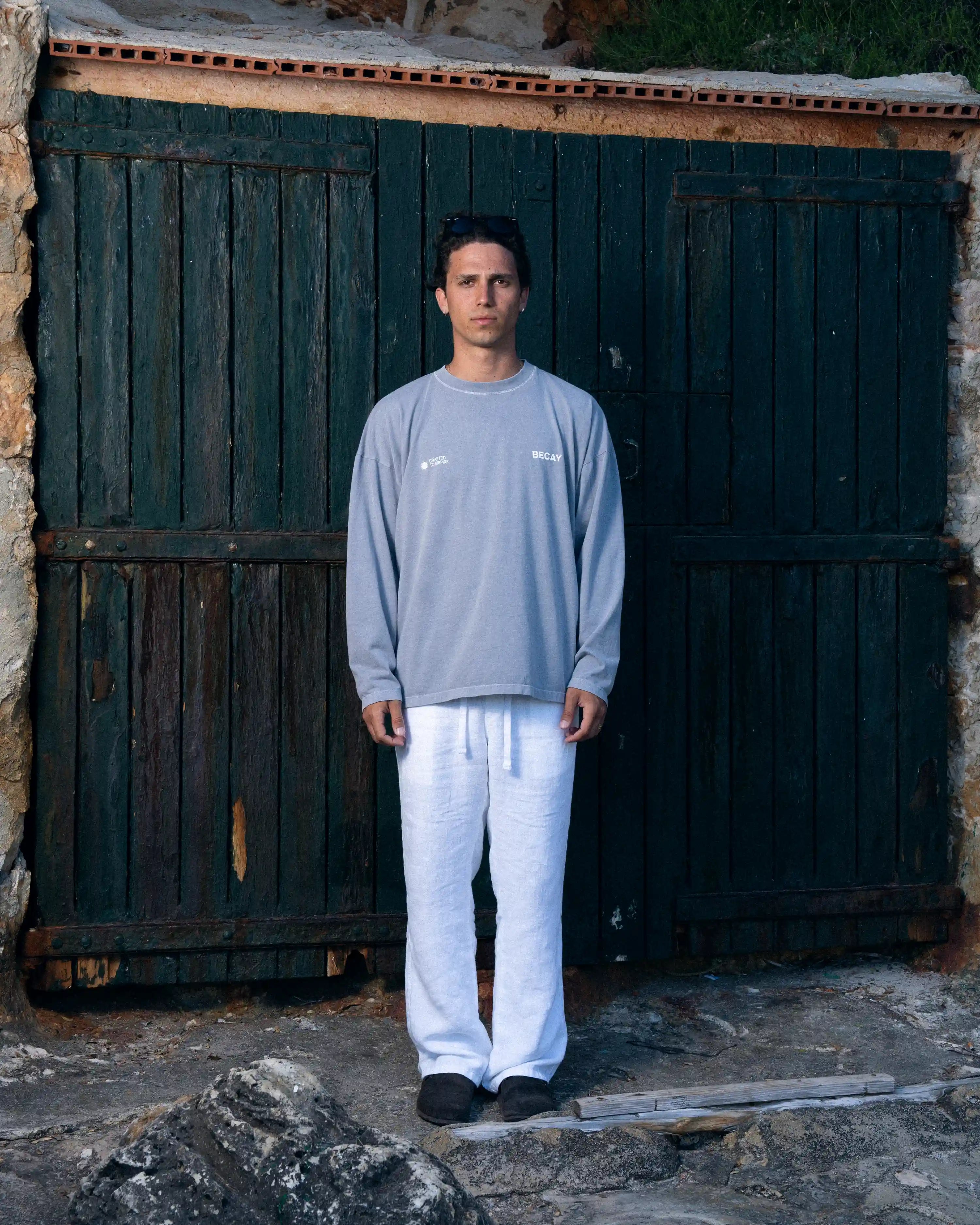 Travis Long Sleeve Grey