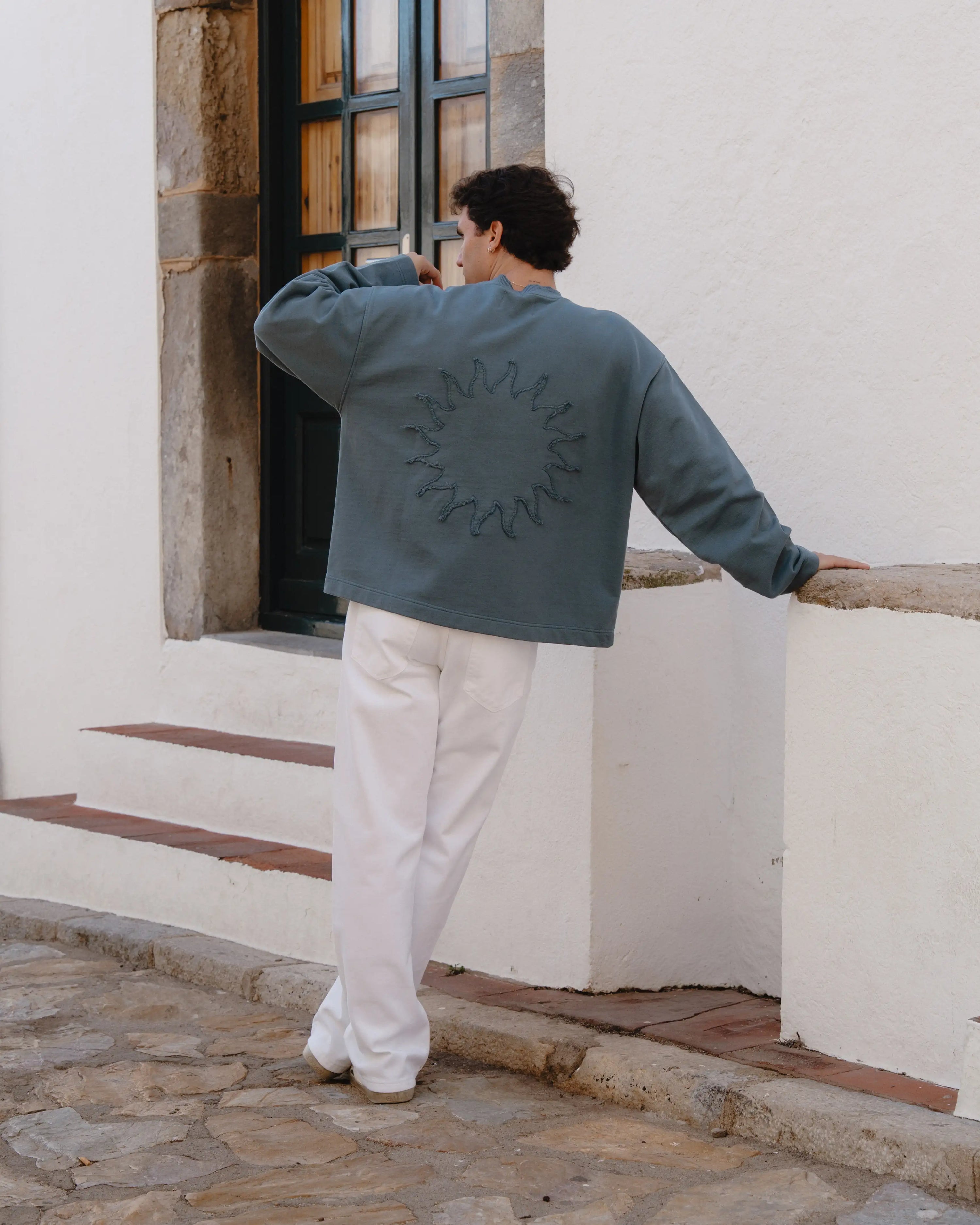 Sun Crewneck Green